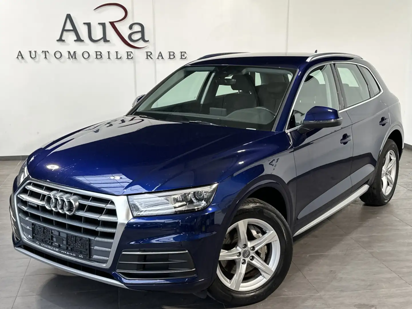 Audi Q5 40 TDI Quattro S-Tronic Sport NAV+XEN+18ZO+PP Blau - 1