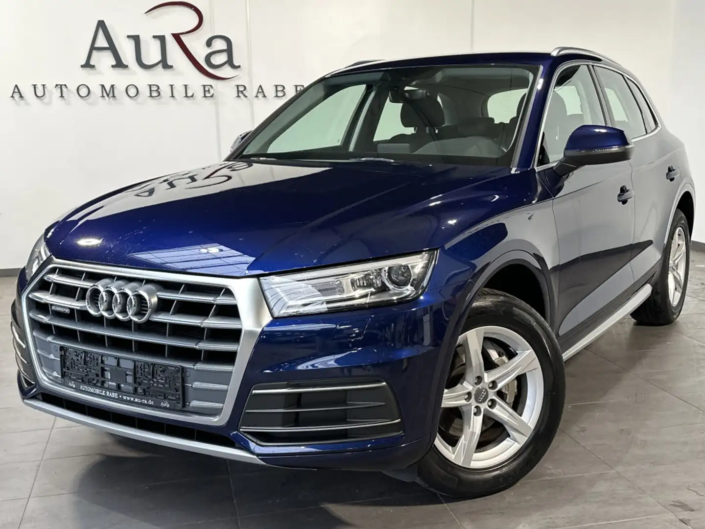 Audi Q5 40 TDI Quattro S-Tronic Sport NAV+XEN+18ZO+PP Blau - 2