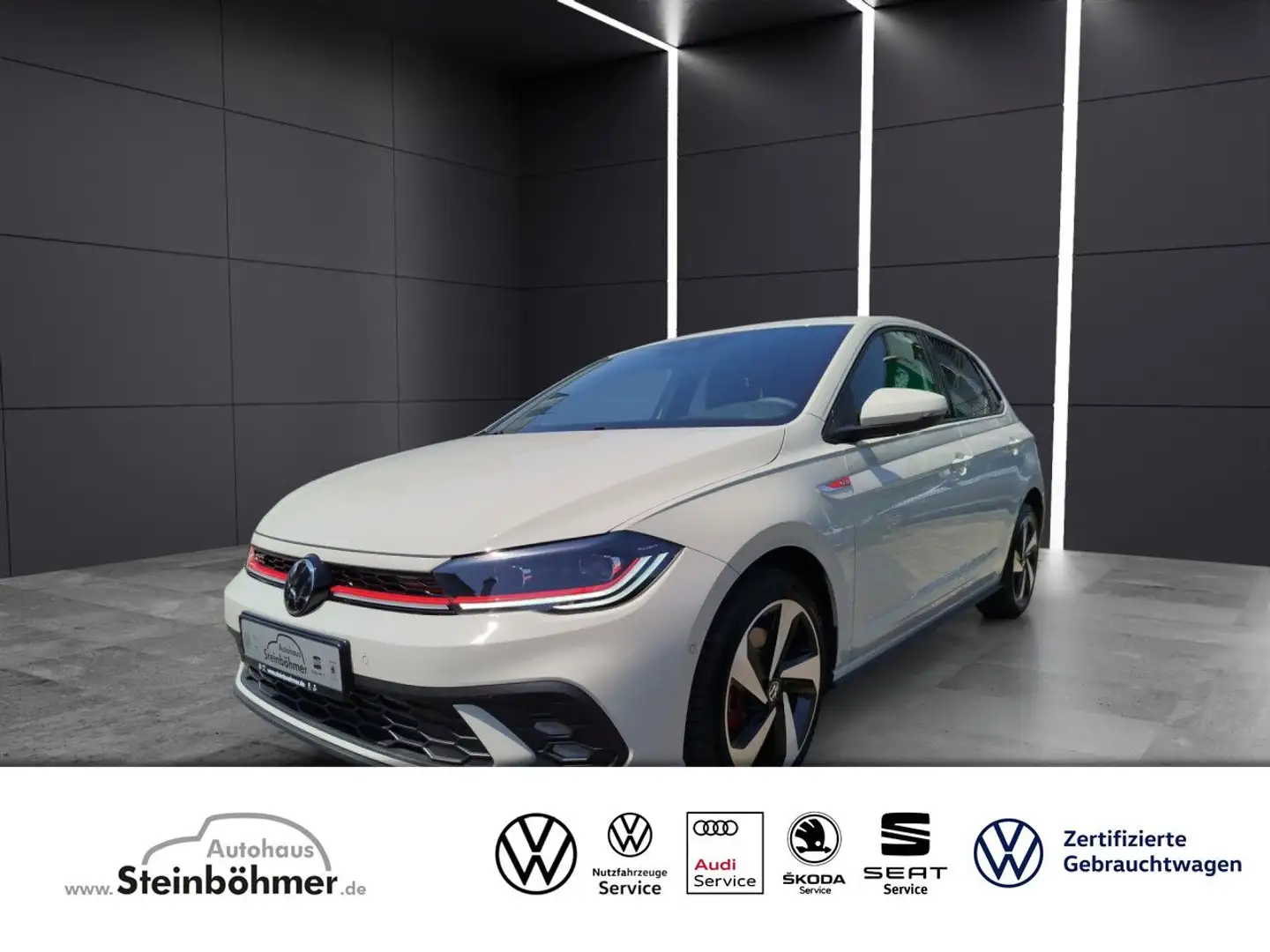 Volkswagen Polo GTI 2.0TSI DSG IQ.Light AppCon IQ.Drive SHZ Gris - 1