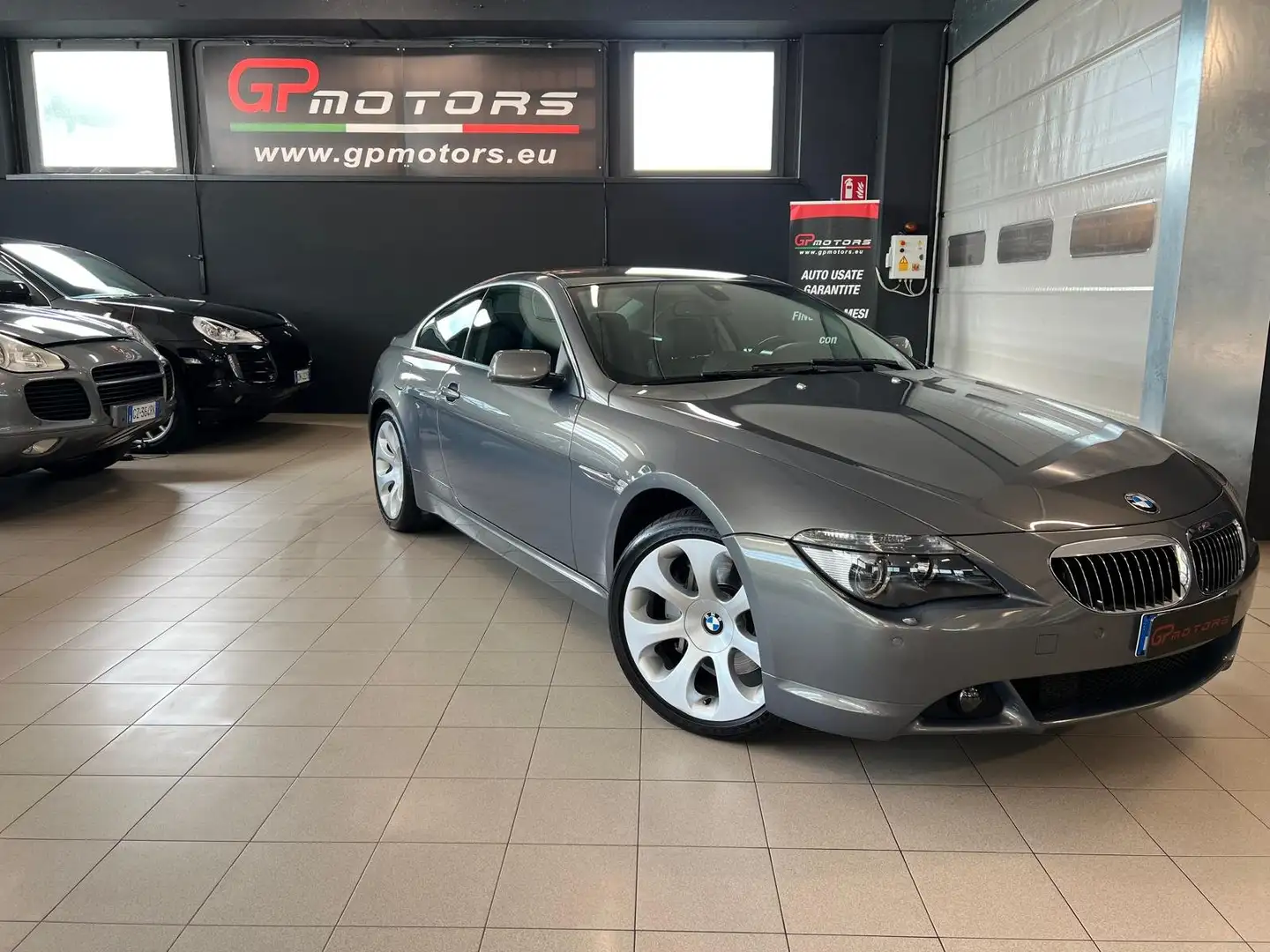 BMW 650 i Coupè TARGHE ORIGINALI ! SOLO 99000KM ! Grigio - 1