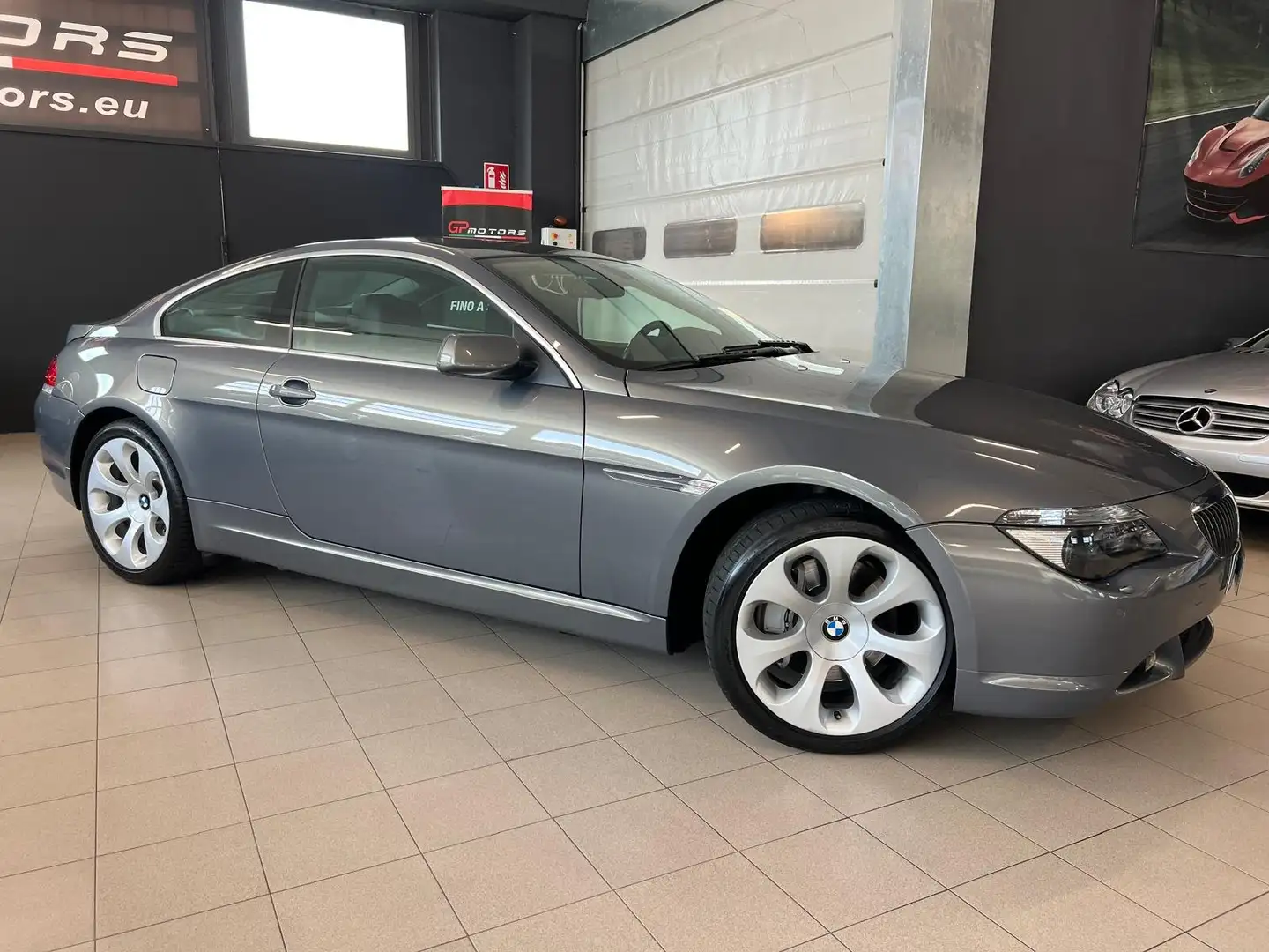 BMW 650 i Coupè TARGHE ORIGINALI ! SOLO 99000KM ! Grigio - 2
