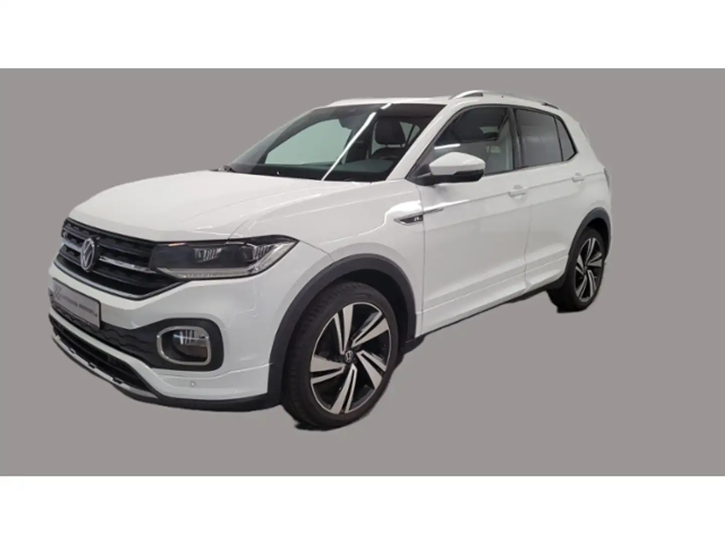 Volkswagen T-Cross T-Cross 1.0 TSI R-line DSG KLIMA, NAVI, LED, RÜ Blanc - 2