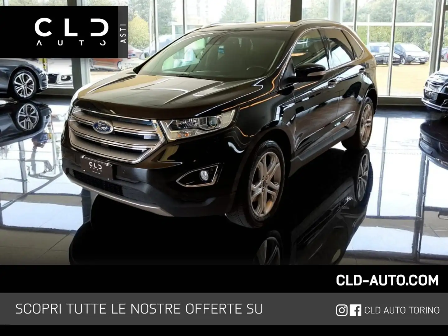 Ford Edge Edge 2.0 tdci Titanium s Schwarz - 1