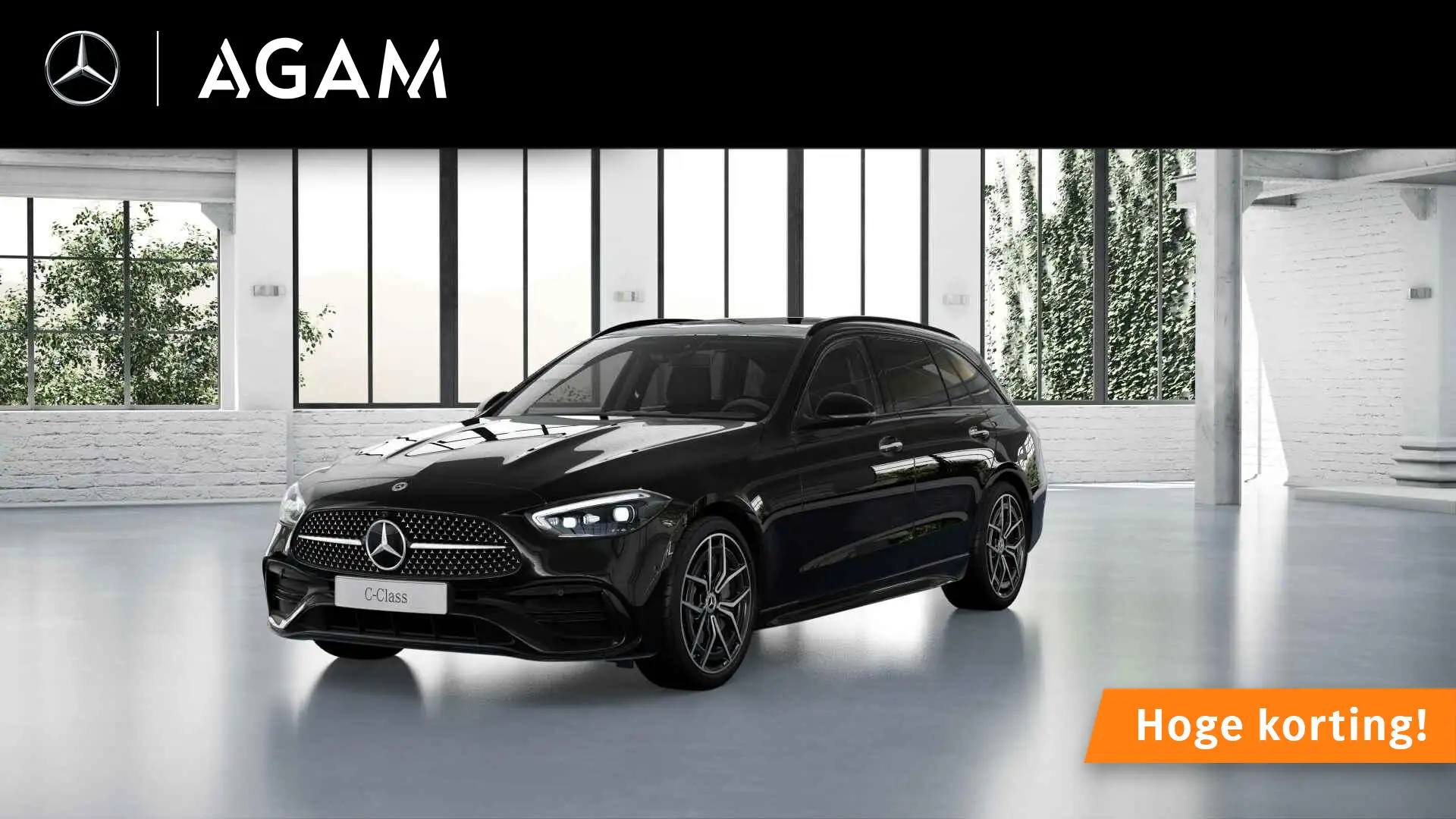 Mercedes-Benz C 180 Estate AMG Line Noir - 1