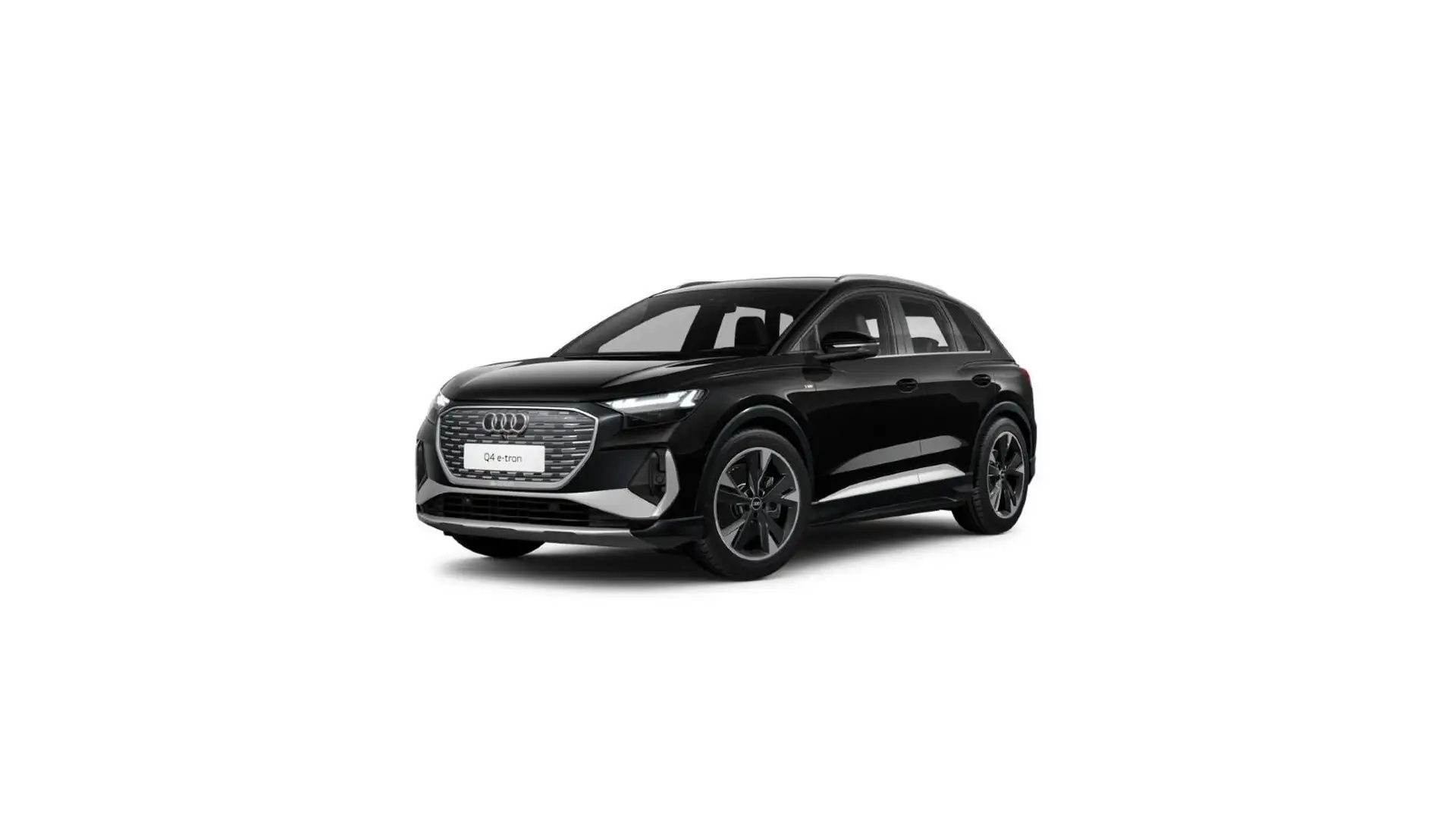 Audi Q4 e-tron 40 e-tron S LINE+MATRIX+AR HEAD UP+SPORTSITZE Чёрный - 2