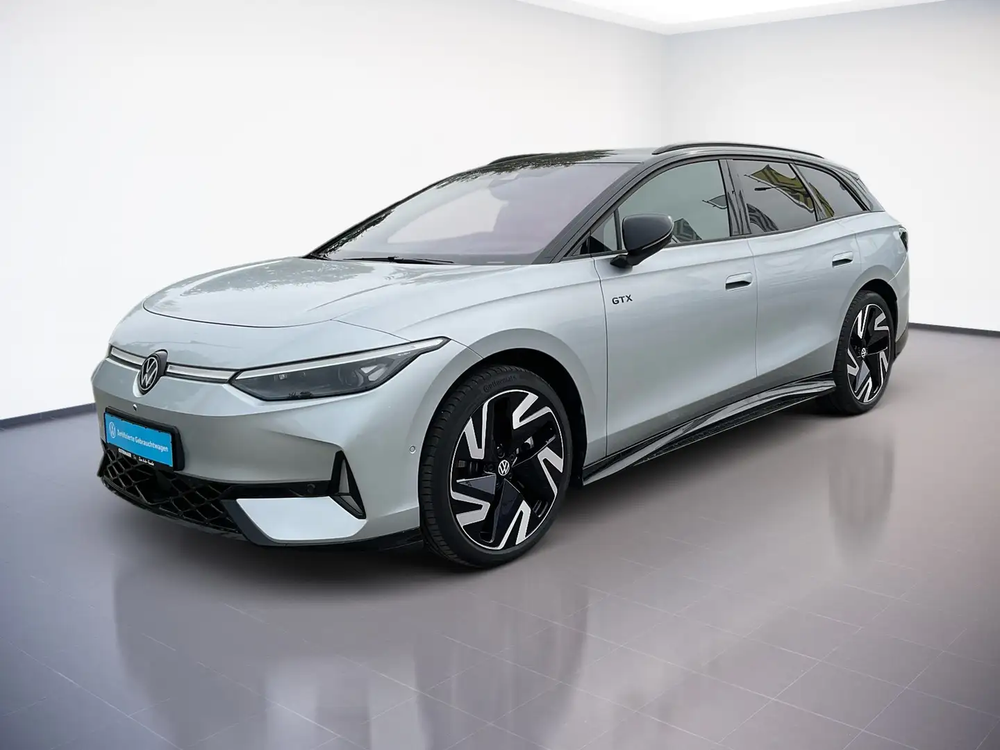 Volkswagen ID.7 Tourer GTX 340PS 4M NP.77T ACC.5J-G.WÄRMEPUMPE.AHK Silber - 2