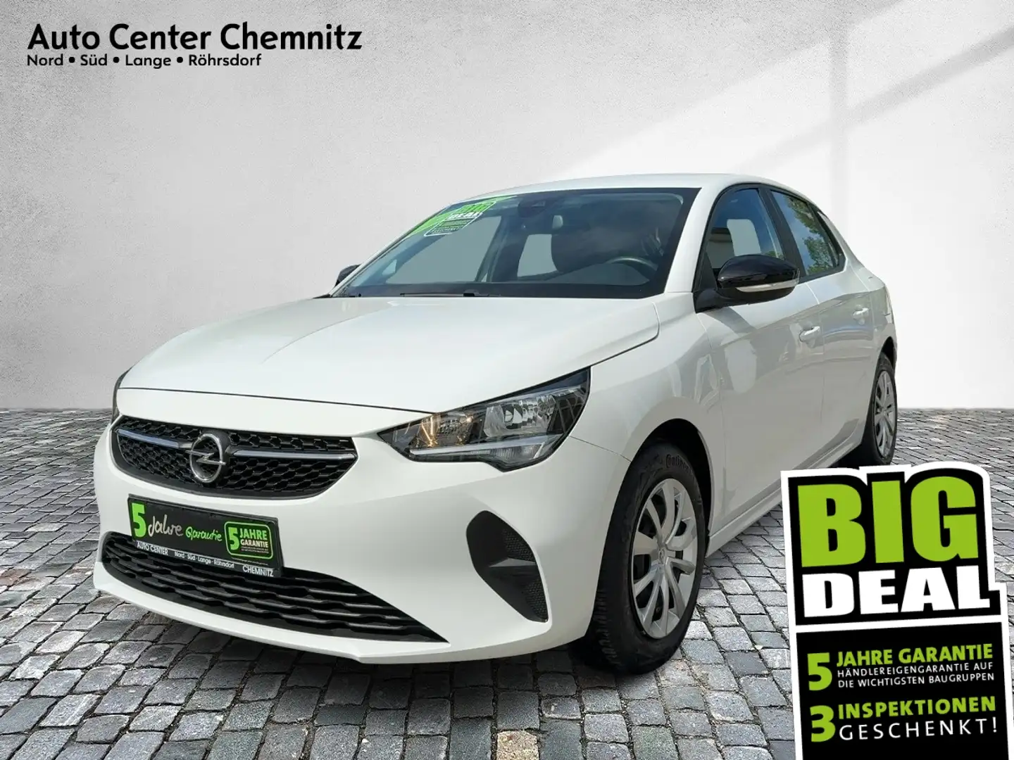 Opel Corsa F 1.2 Edition Multimedia/SHZ/PDC/180°Kam Weiß - 1