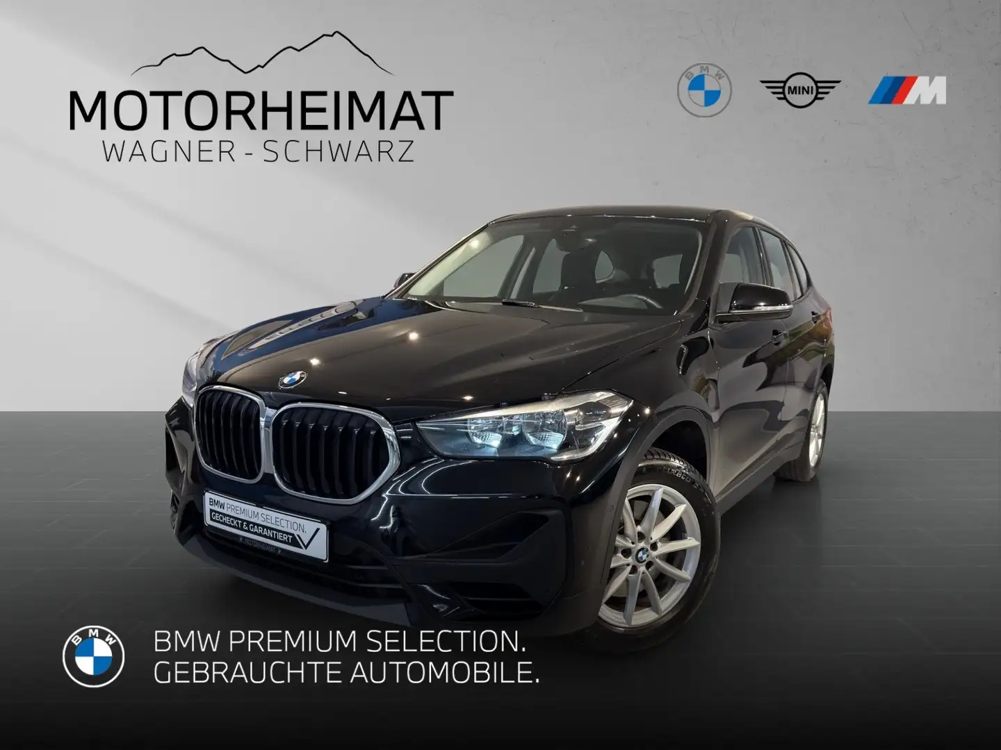 BMW X1 xDrive20i Advantage ACC Parkassist AHK Schwarz - 1