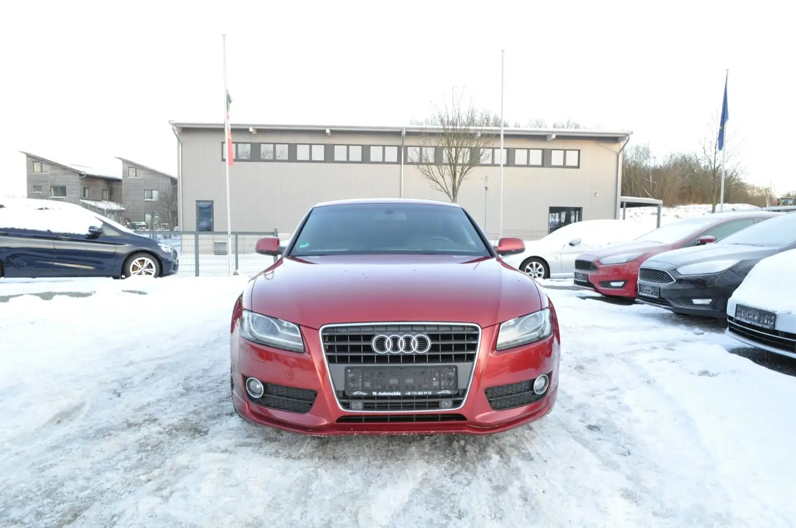 Audi A5 Coupe 2.0 TFSI / S-LINE / PDC/ NAVI / LEDER Rouge - 2