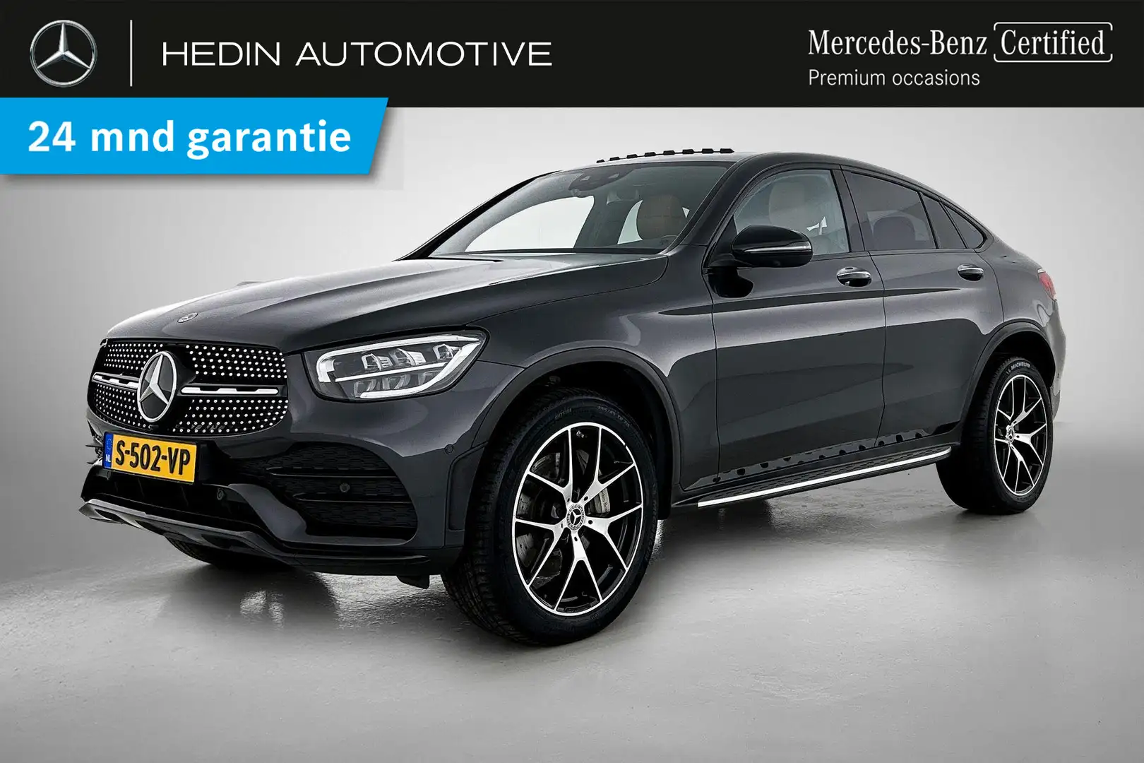 Mercedes-Benz GLC 300 GLC 300de Coupé Automaat 4MATIC AMG Line | Premium Grijs - 1