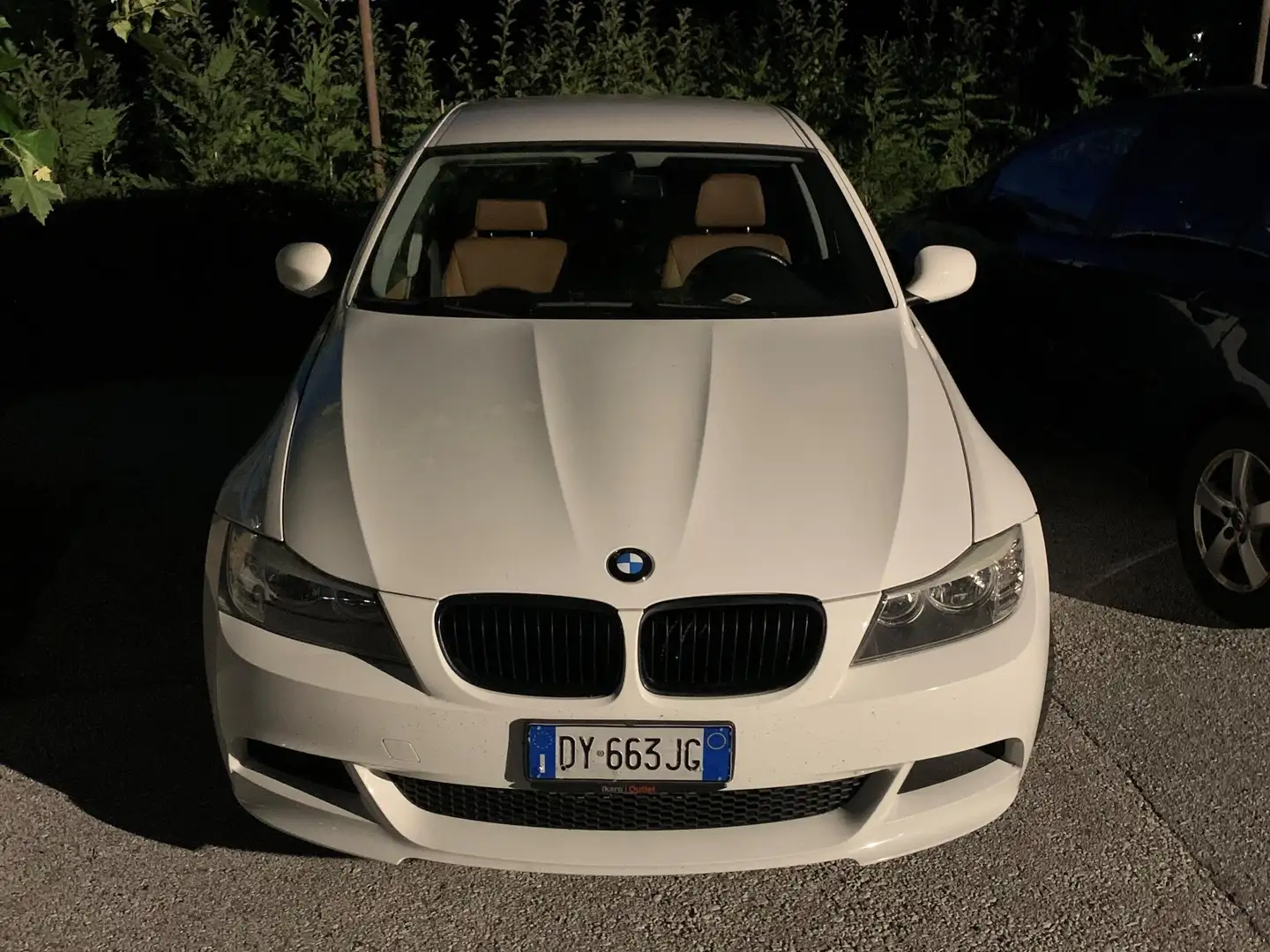 BMW 320 Serie 3 E90 Berlina 320d Msport FL Bianco - 1