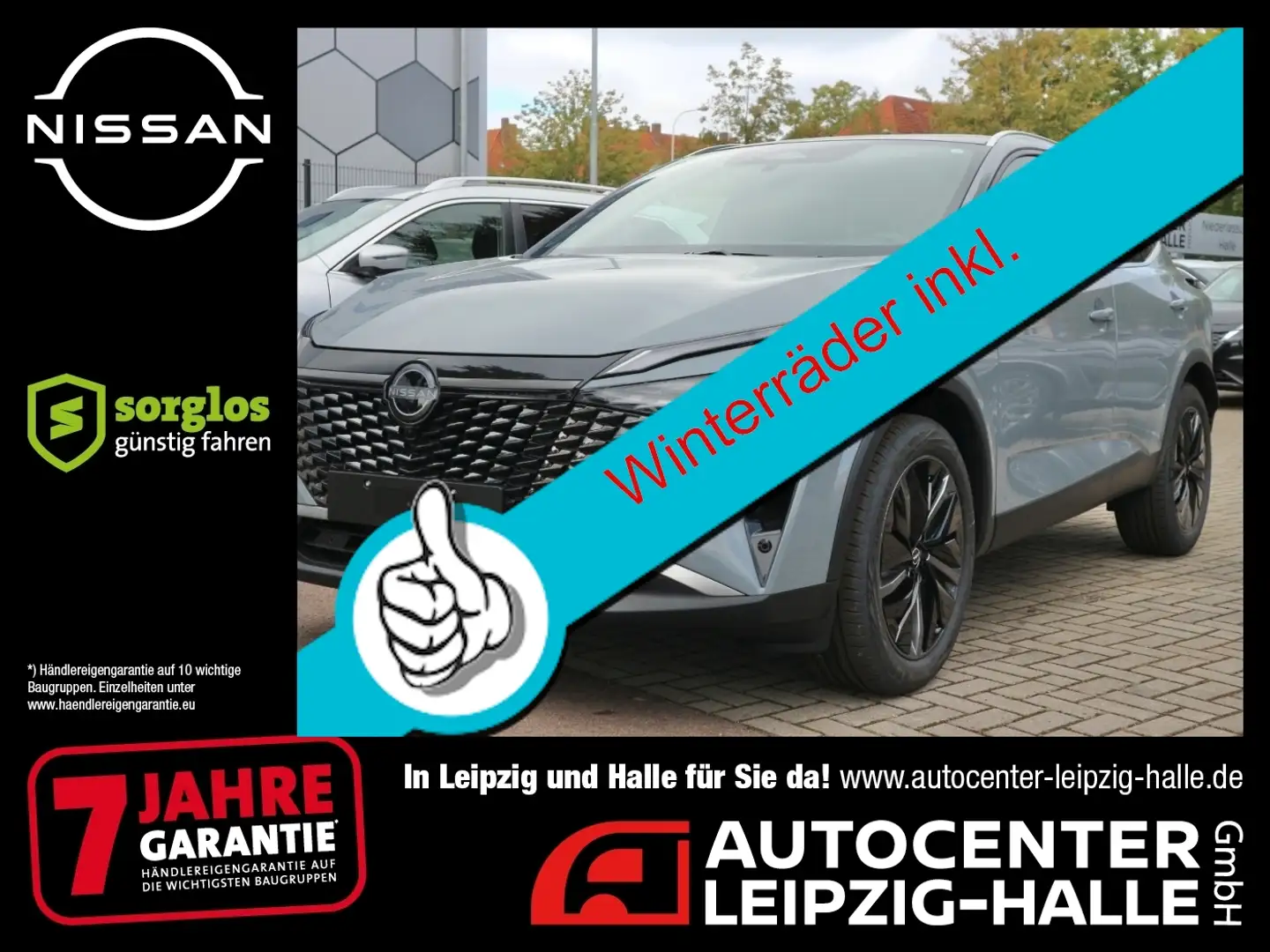 Nissan Qashqai TEKNA 1.3 DIG-T MHEV Xtronic 4x2 WKR inkl Gris - 1