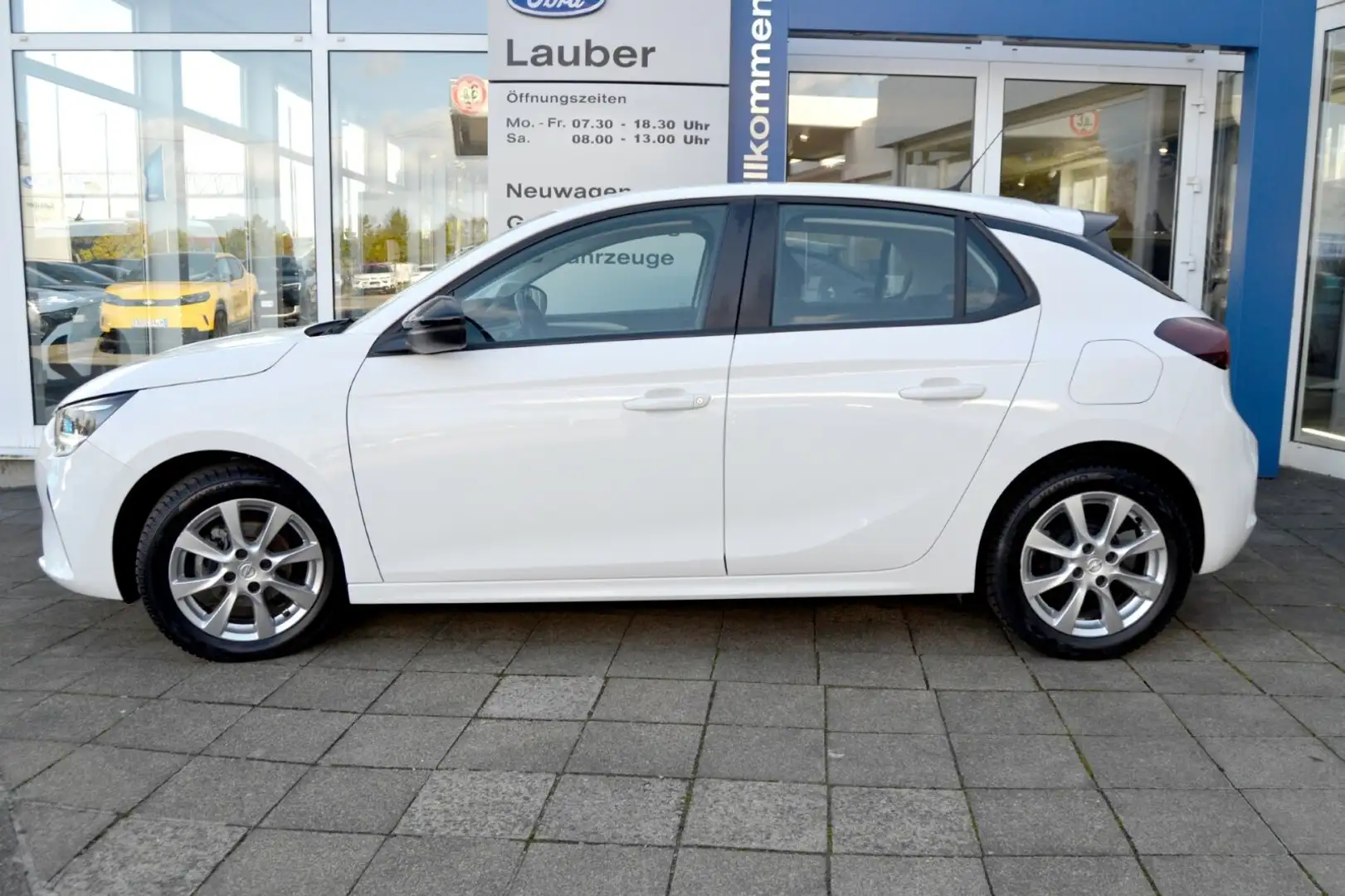 Opel Corsa Corsa 1,2 'Edition' Klima Navi+DAB PDC LMF  BC Blanc - 2