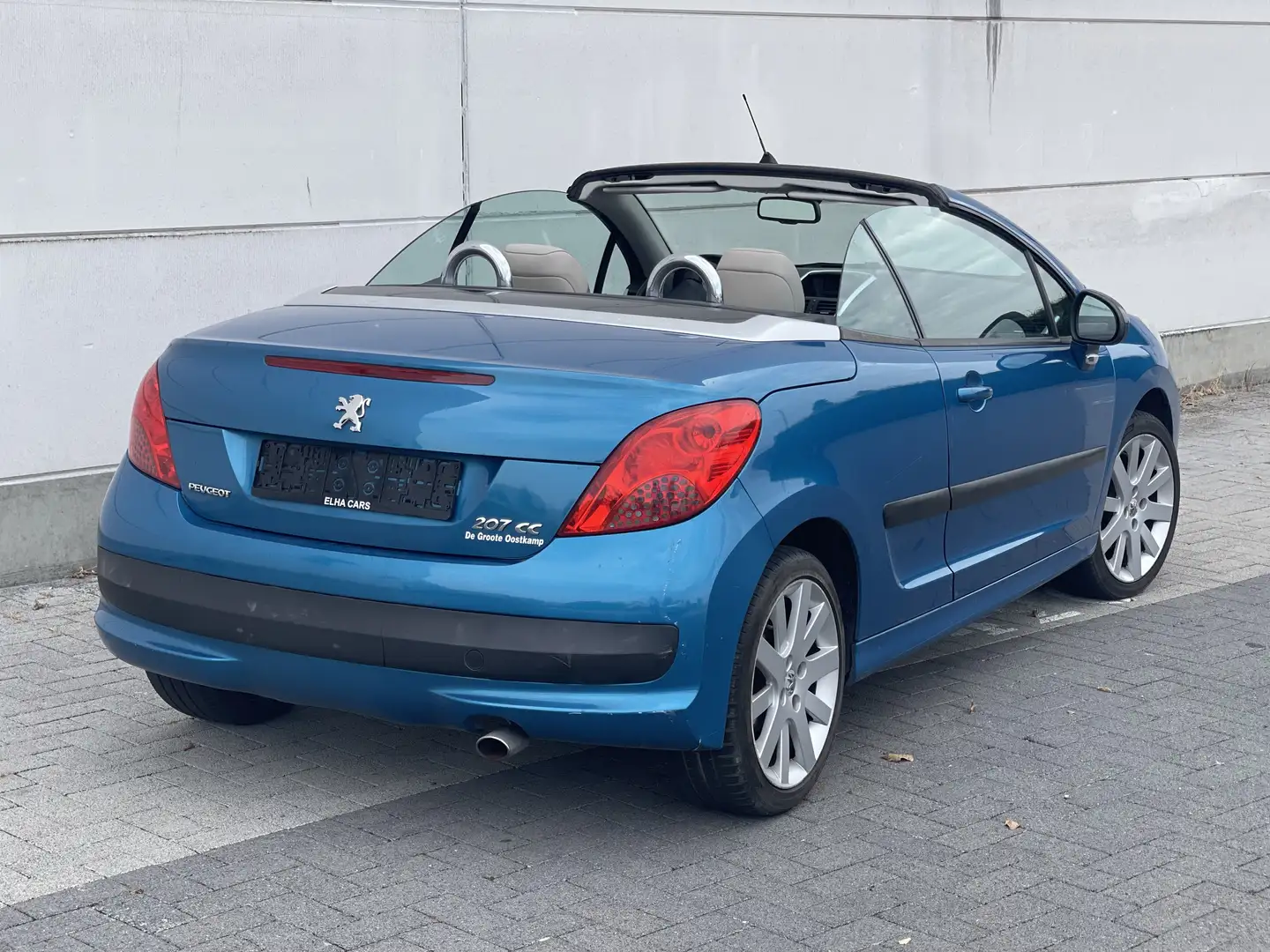 Peugeot 207 CC Benzine 100.000km gekeurd-VVerkoop Bleu - 2