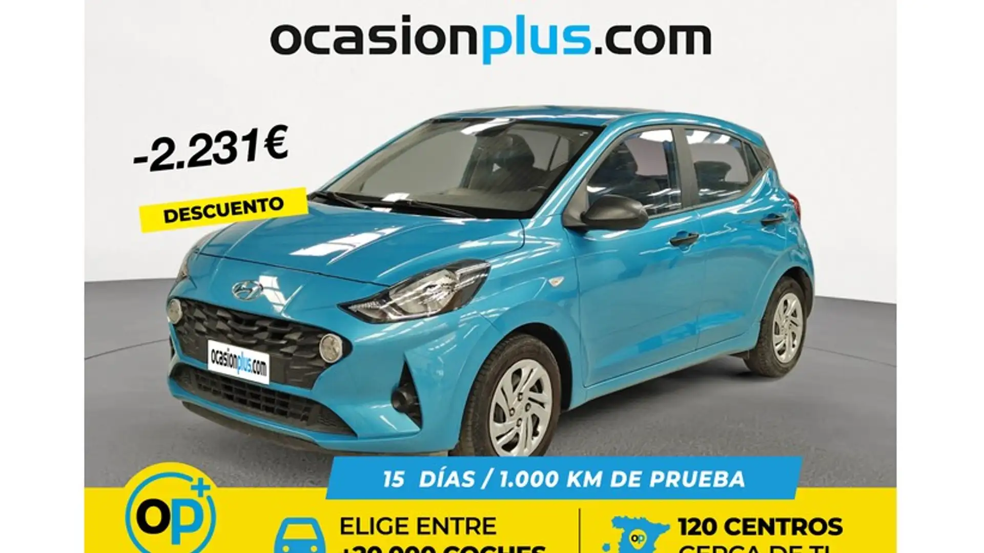 Hyundai i10 1.0 MPI Essence Bleu - 1
