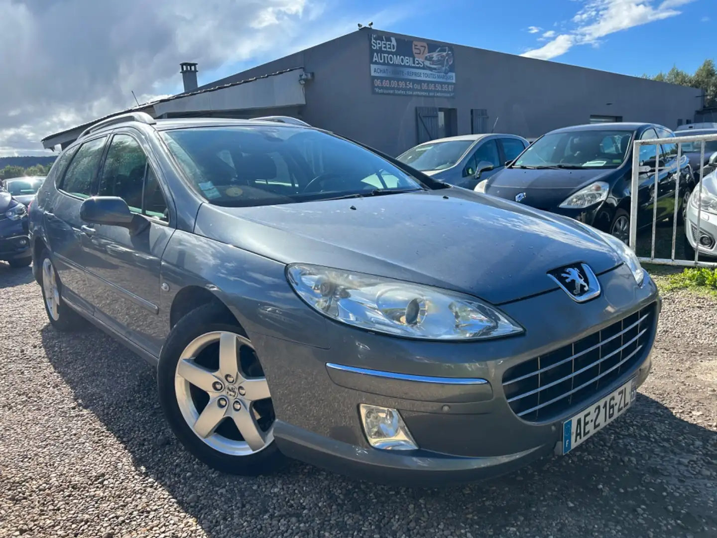 Peugeot 407 2.0 HDI Premium Grau - 1