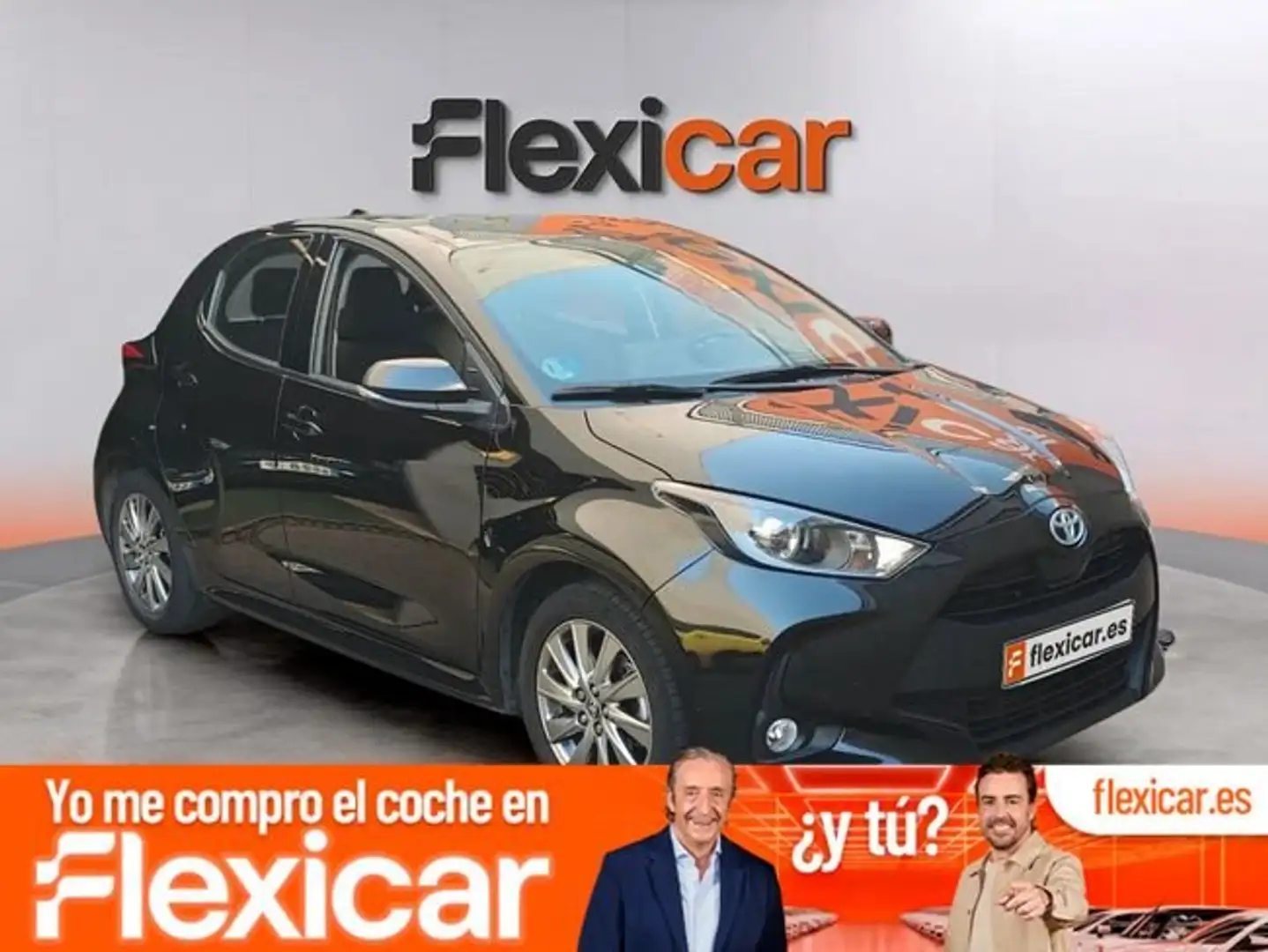 Toyota Yaris 120H 1.5 Active Tech Negro - 1