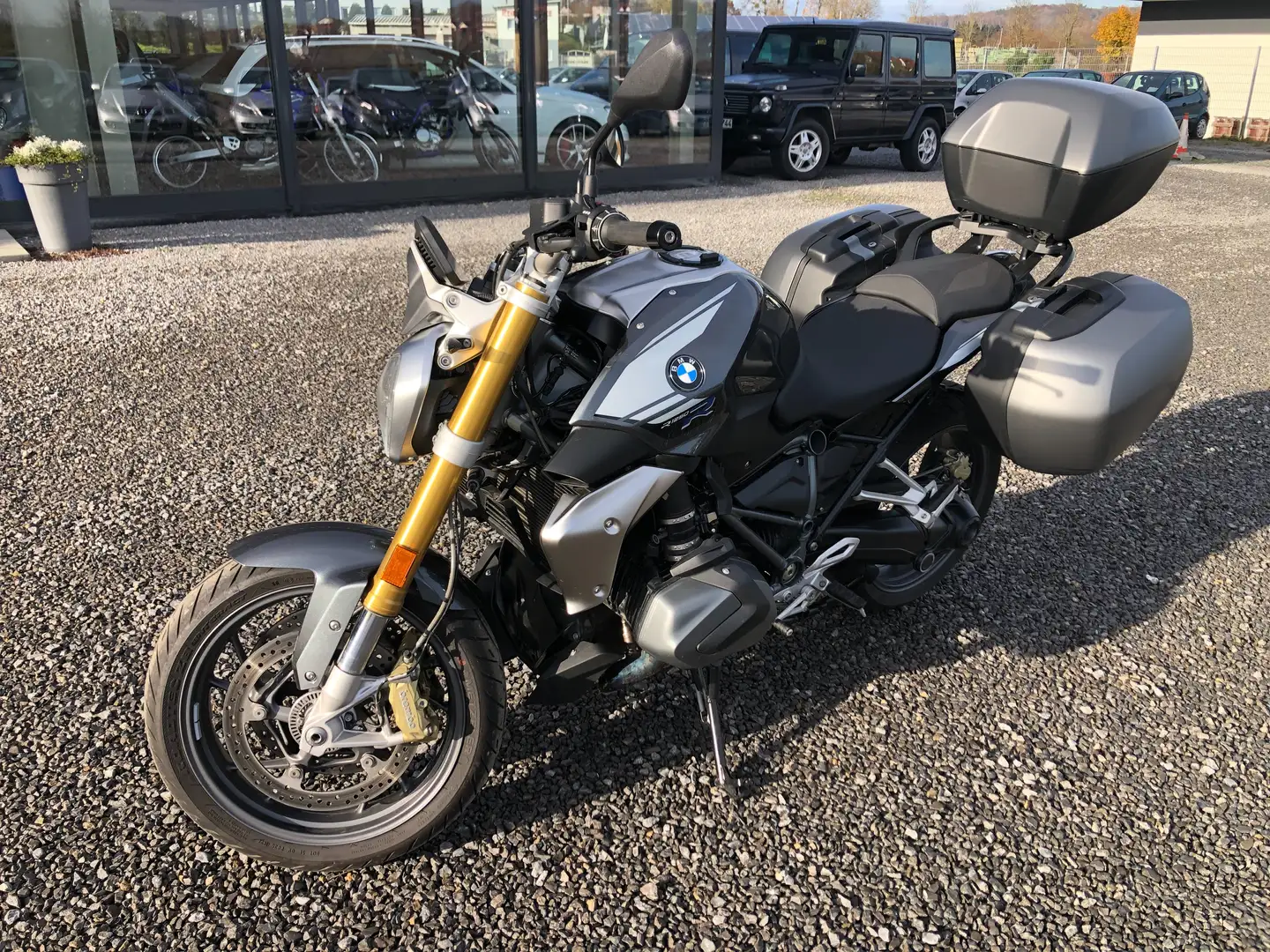 BMW R 1250 R Style Exclusive*Koffer-Set*2.Hand* Szary - 1