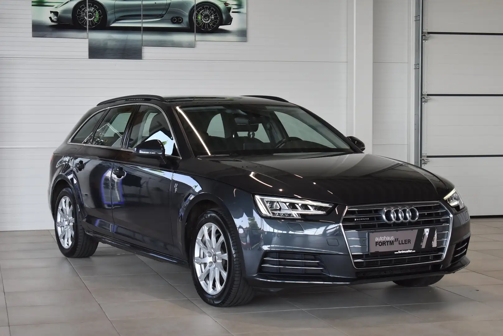 Audi A4 2.0 TDI quattro S-tronic sport //AHK//virtual Grey - 1