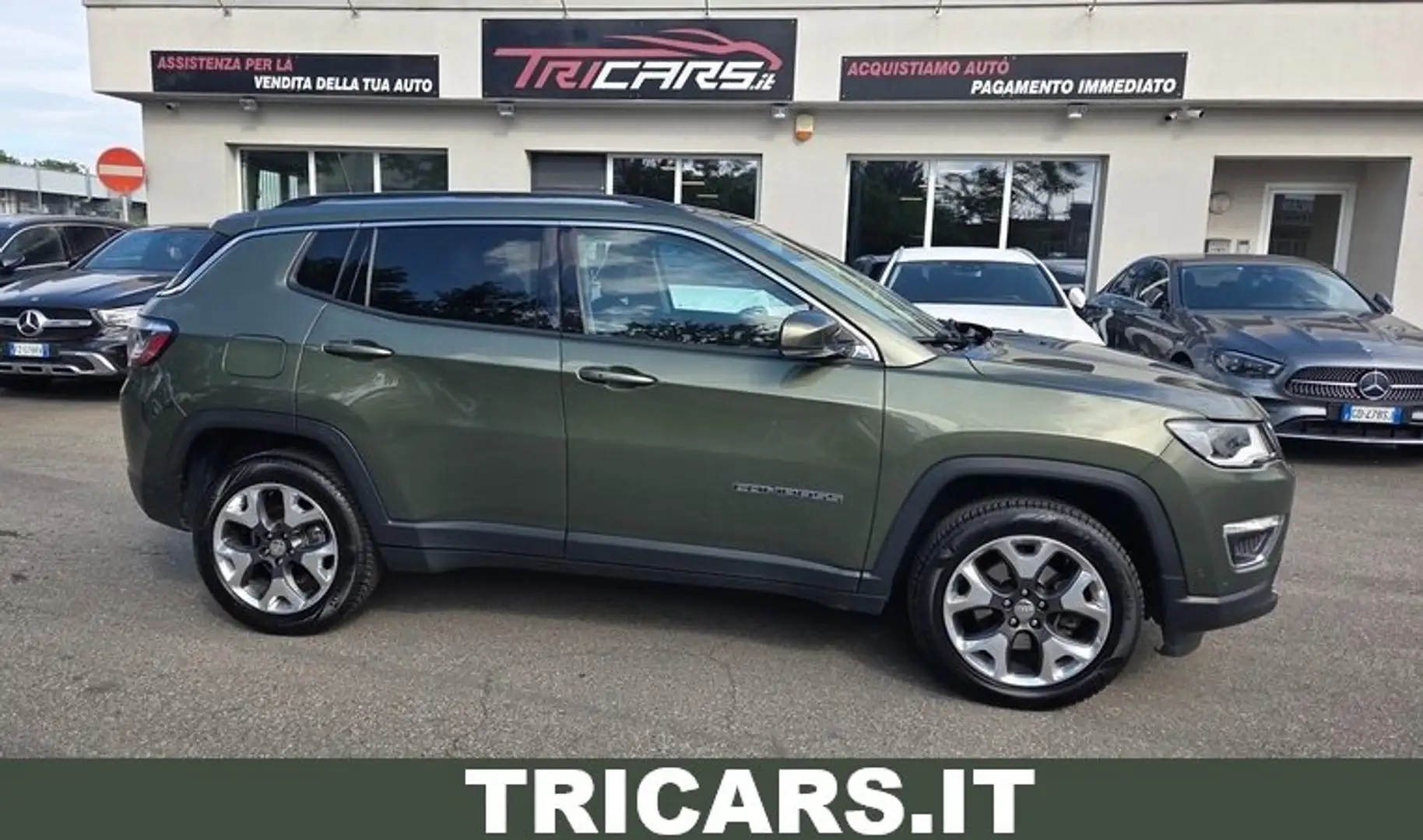 Jeep Compass Compass 1.4 m-air Limited 4wd 170cv auto PERMUTE Verde - 1