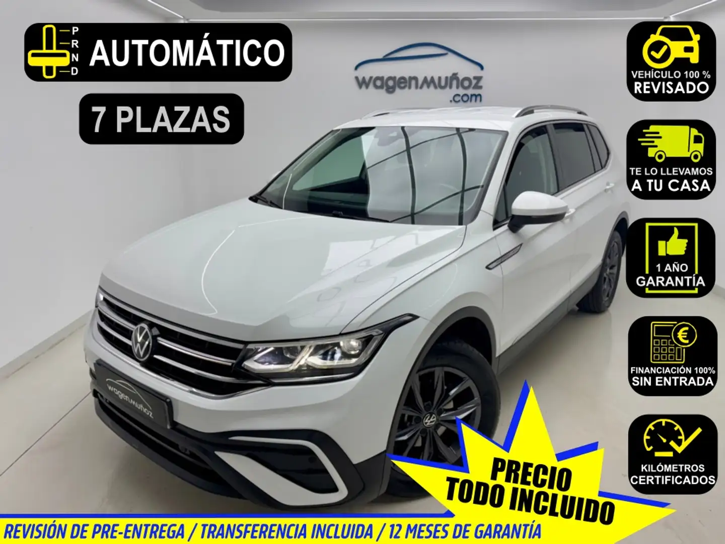 Volkswagen Tiguan Allspace 2.0TDI Life DSG 110kW Blanco - 1