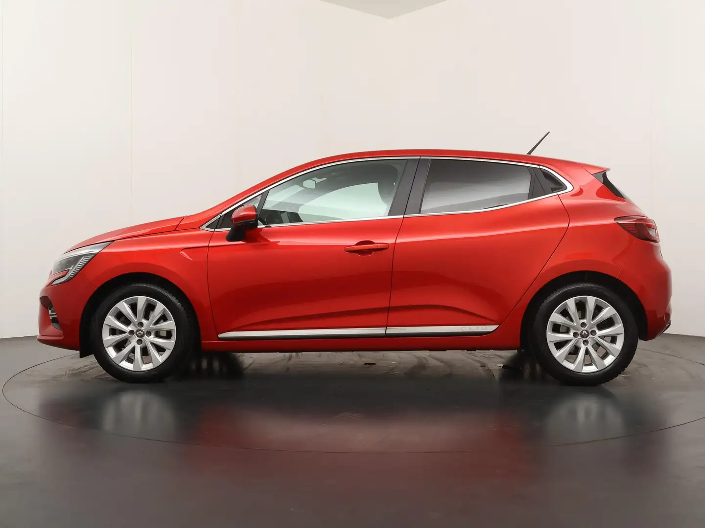 Renault Clio Intens TCe 130 EDC | AUTOMAAT | Half leder/alcanta Rot - 2