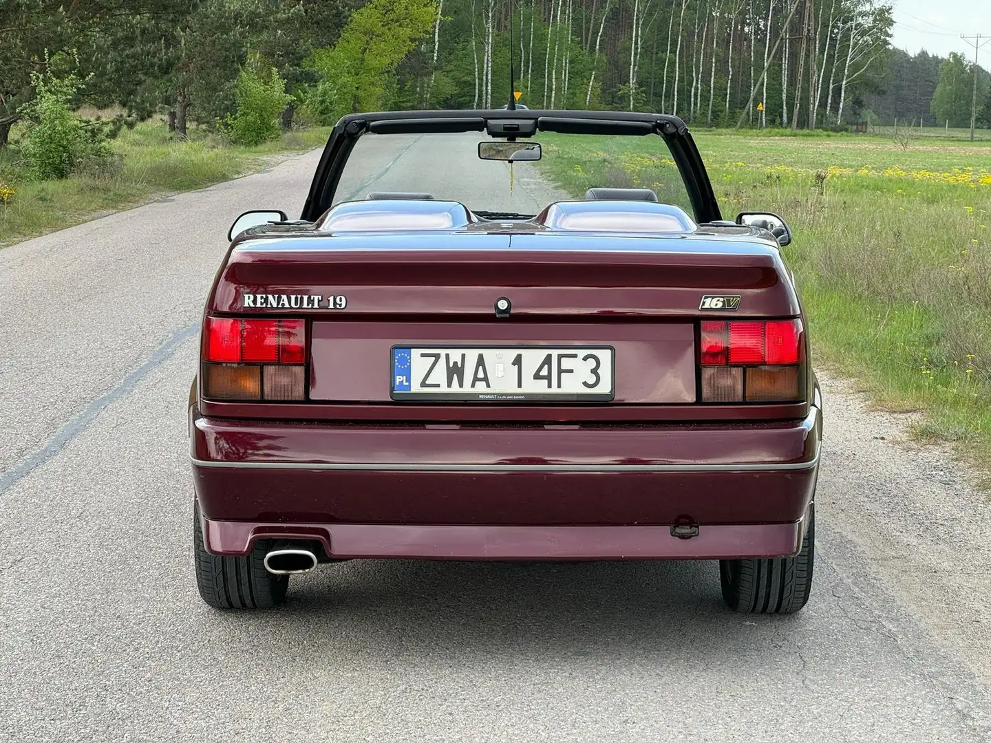 Renault R 19 R 19 Cabriolet 16V Rojo - 2