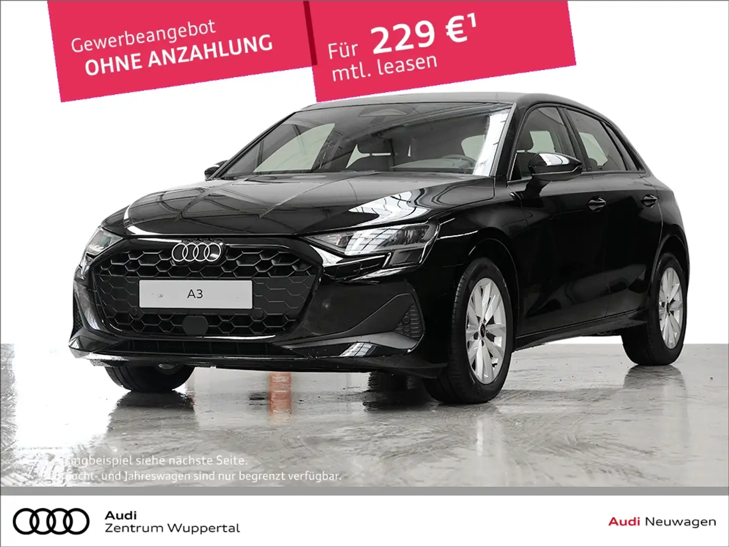 Audi A3 SPORTBACK TFSI S TRONIC KAMERA LED SHZ PDC VIRTUAL Schwarz - 1