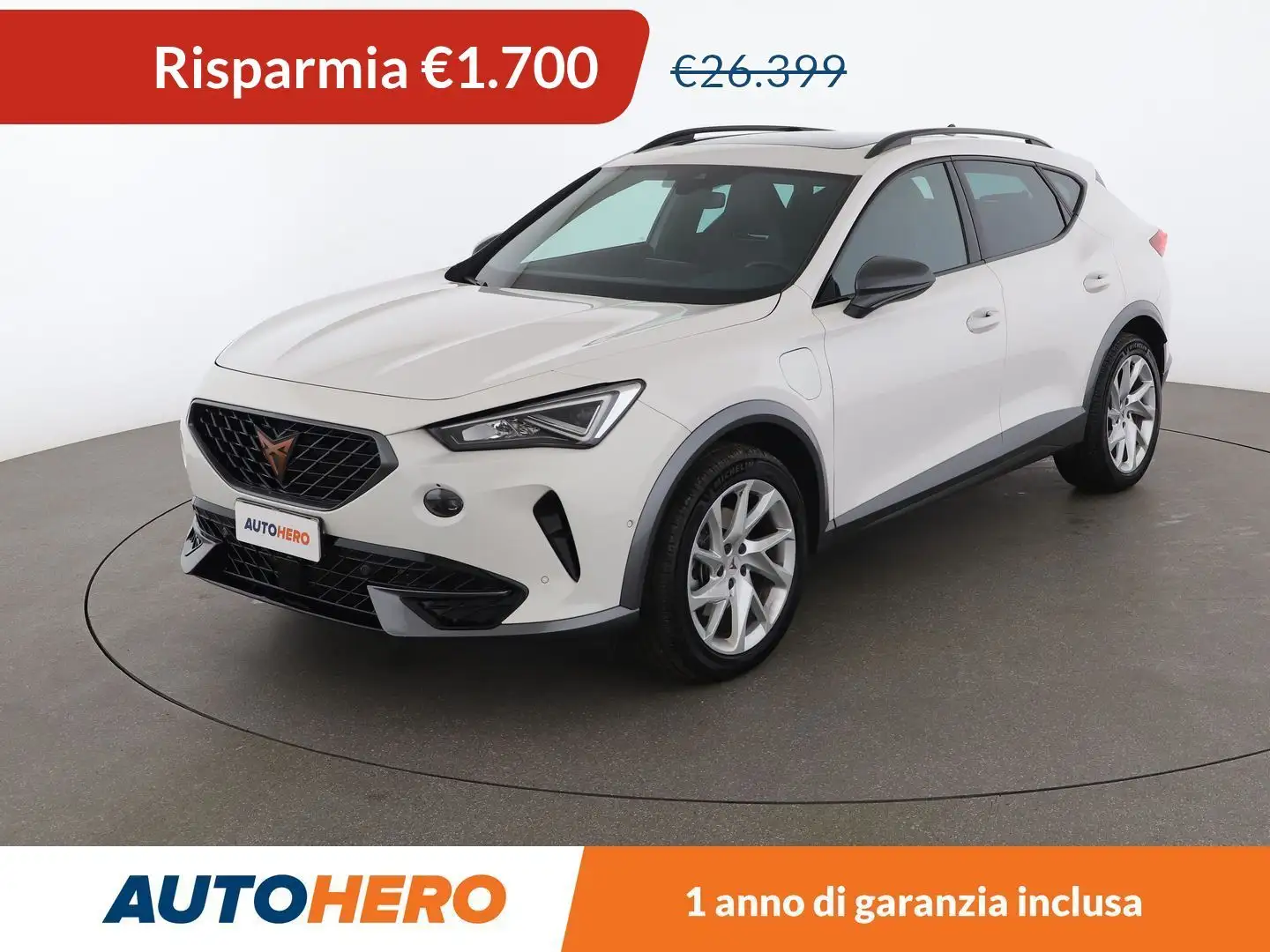 CUPRA Formentor 1.4 e-HYBRID DSG  PHEV Bianco - 1