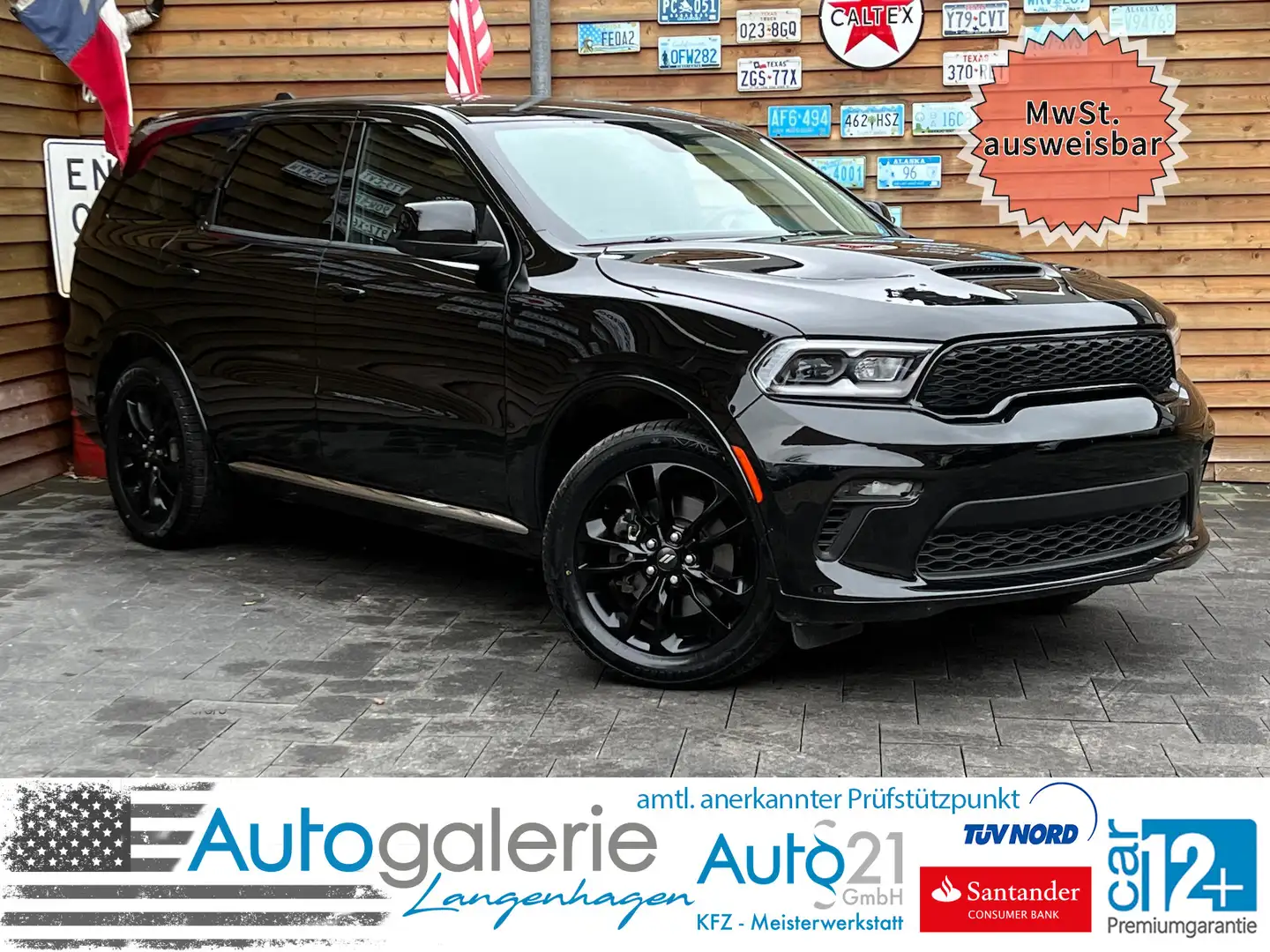 Dodge Durango 5,7L R/T AWD 6 S. LPG AHK SZH Alpine Schwarz - 1