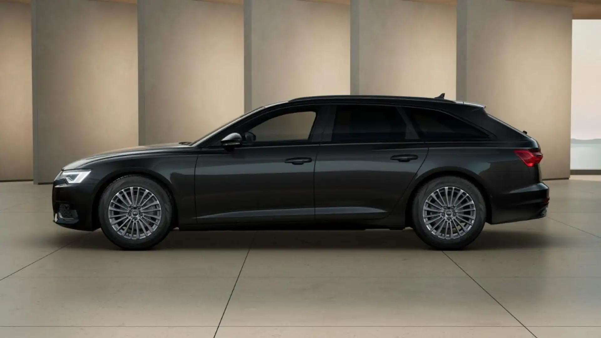 Audi A6 Avant 40 TDI quattro Winterräder*HuD*virtual* Schwarz - 2