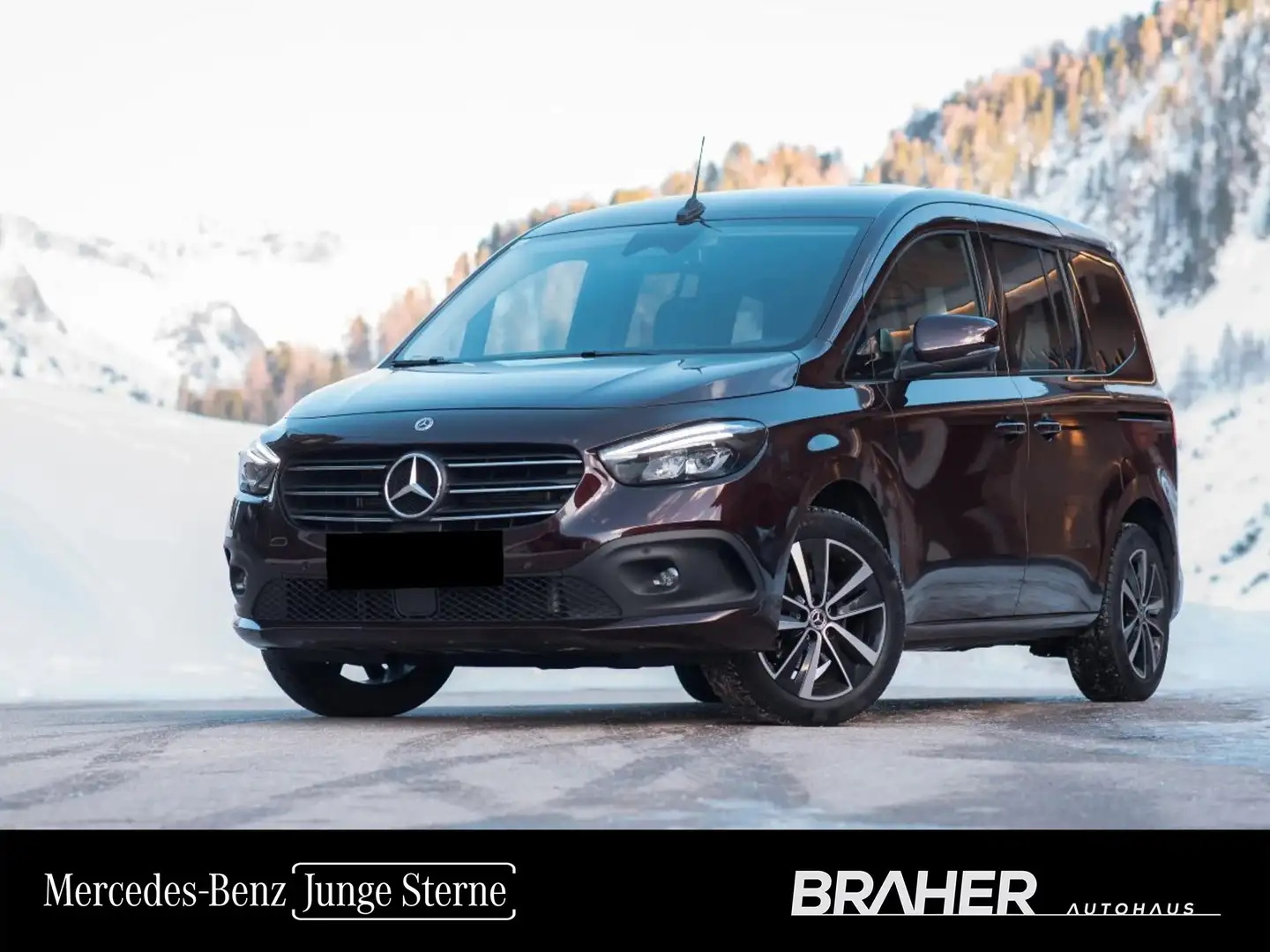 Mercedes-Benz T-Klasse T 180 d Premium LED PTS AHK Klima DAB Shz RKam Schwarz - 1
