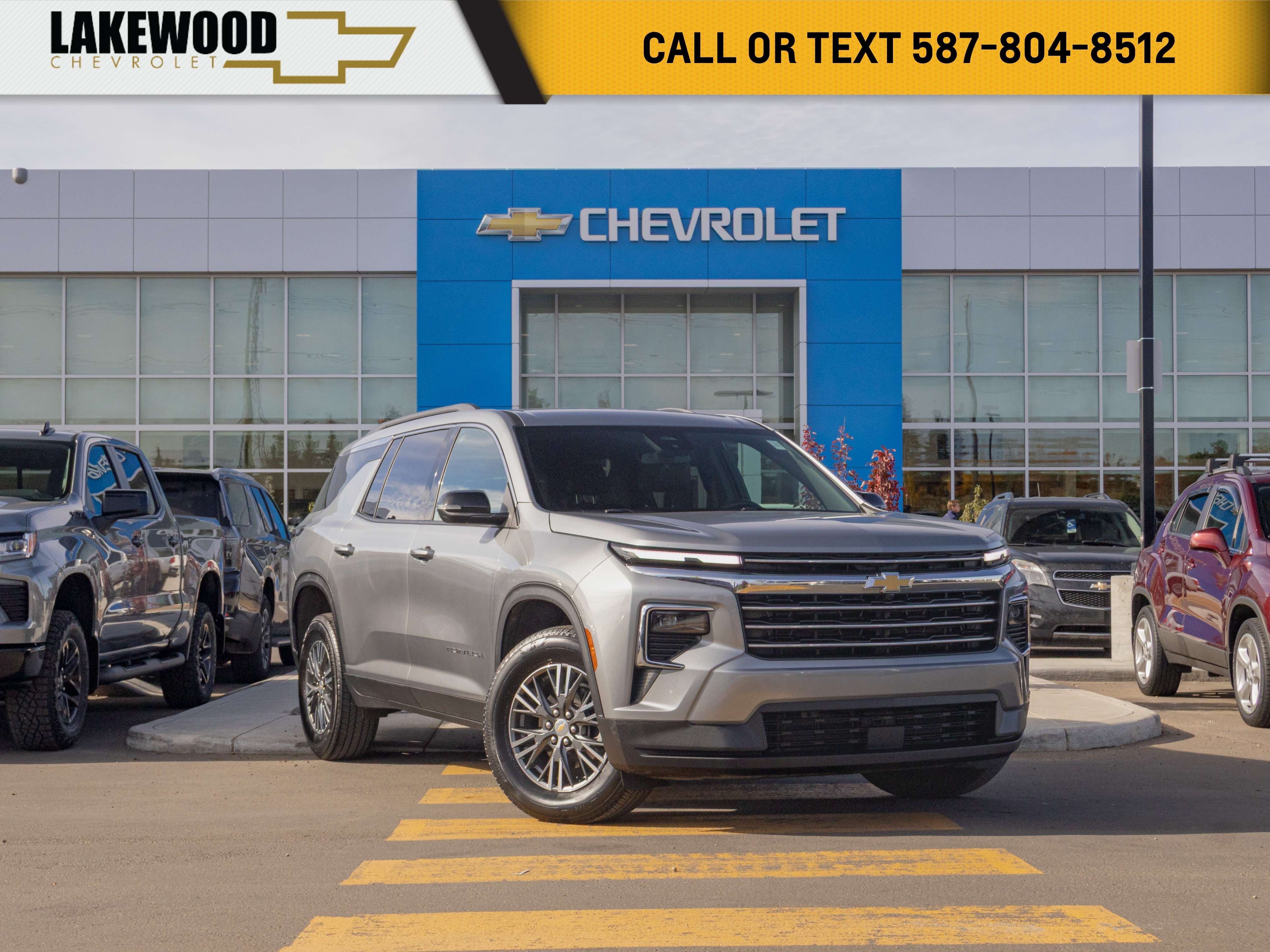 2026 Chevrolet Traverse 2LT AWD 2.5T 7 Passenger | Heated Leather Bucket Seats