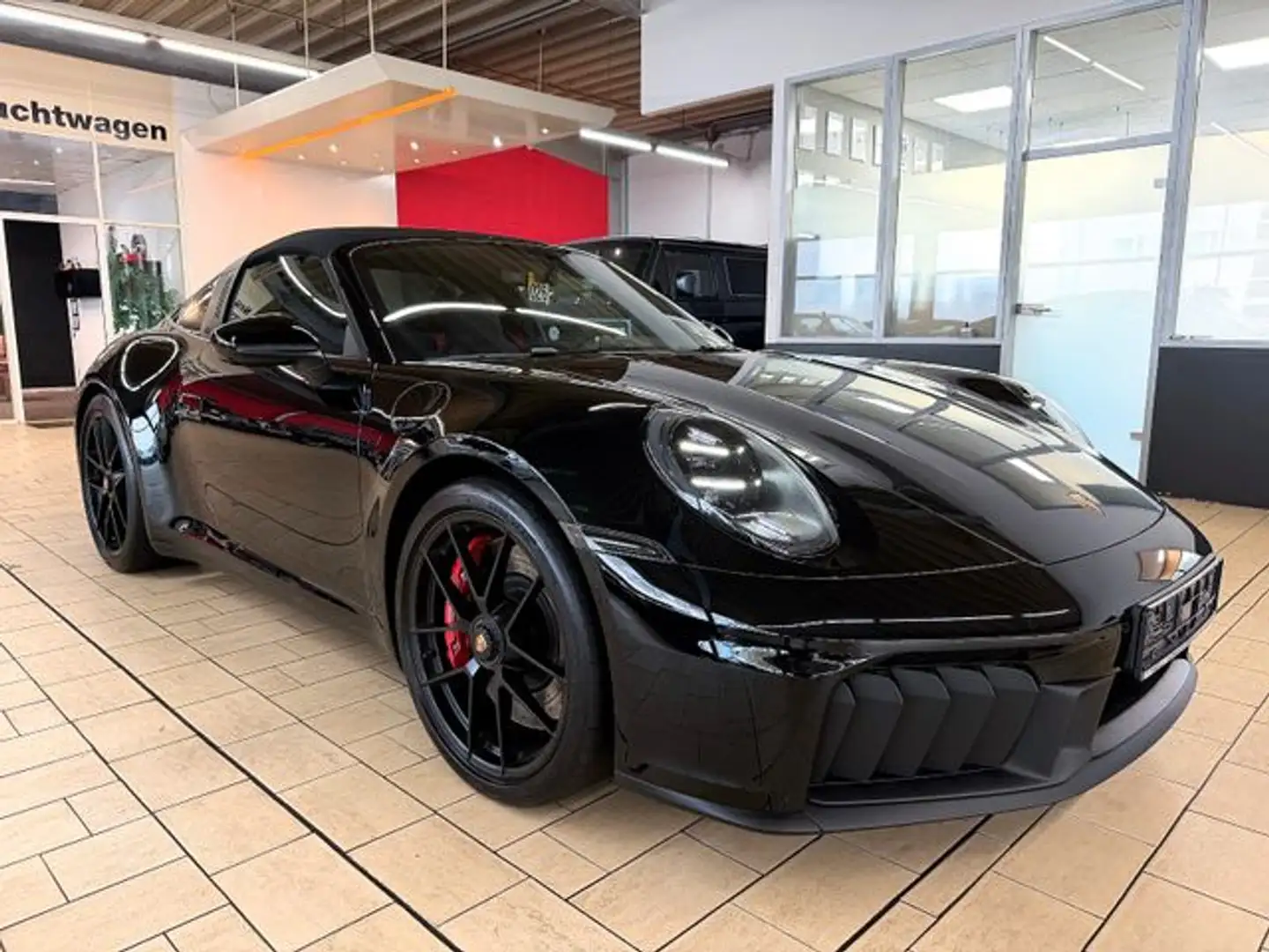Porsche 911 TARGA 4 GTS T-Hybrid *VOLL+LIFT+MATRIX+21* Schwarz - 1