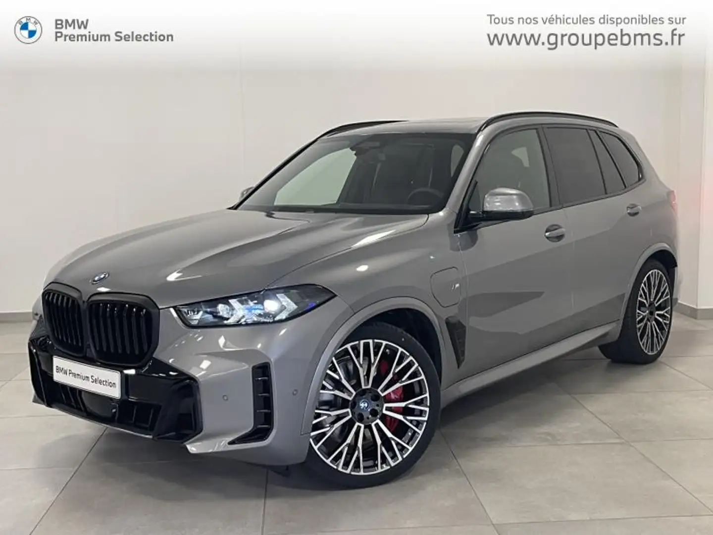 BMW X5 xDrive50e 489ch M Sport Gris - 1