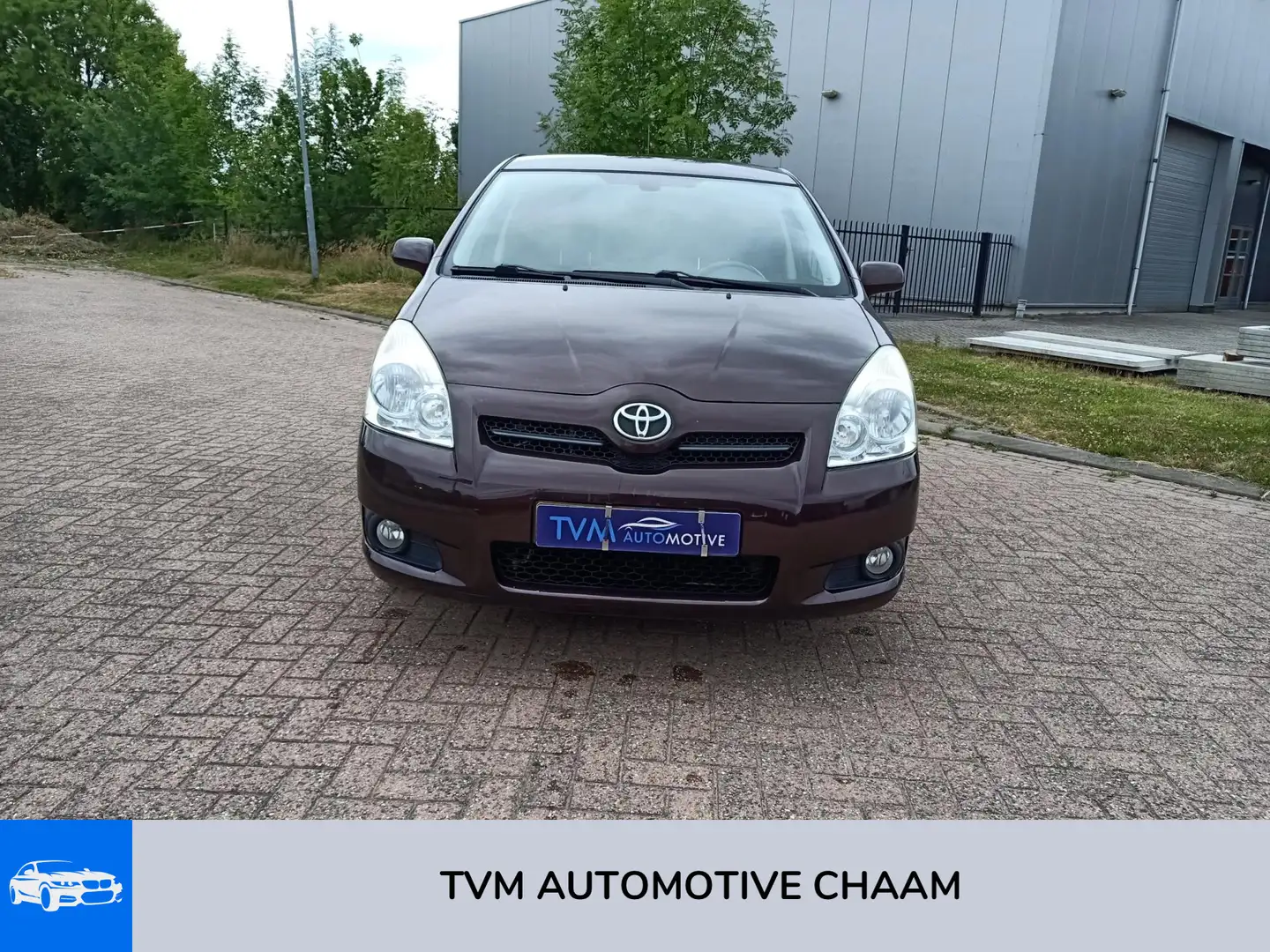 Toyota Verso 2.2 D-4D Luna GRIJSKENTEKEN AIRCO CRUISECONTROL NA Rood - 2