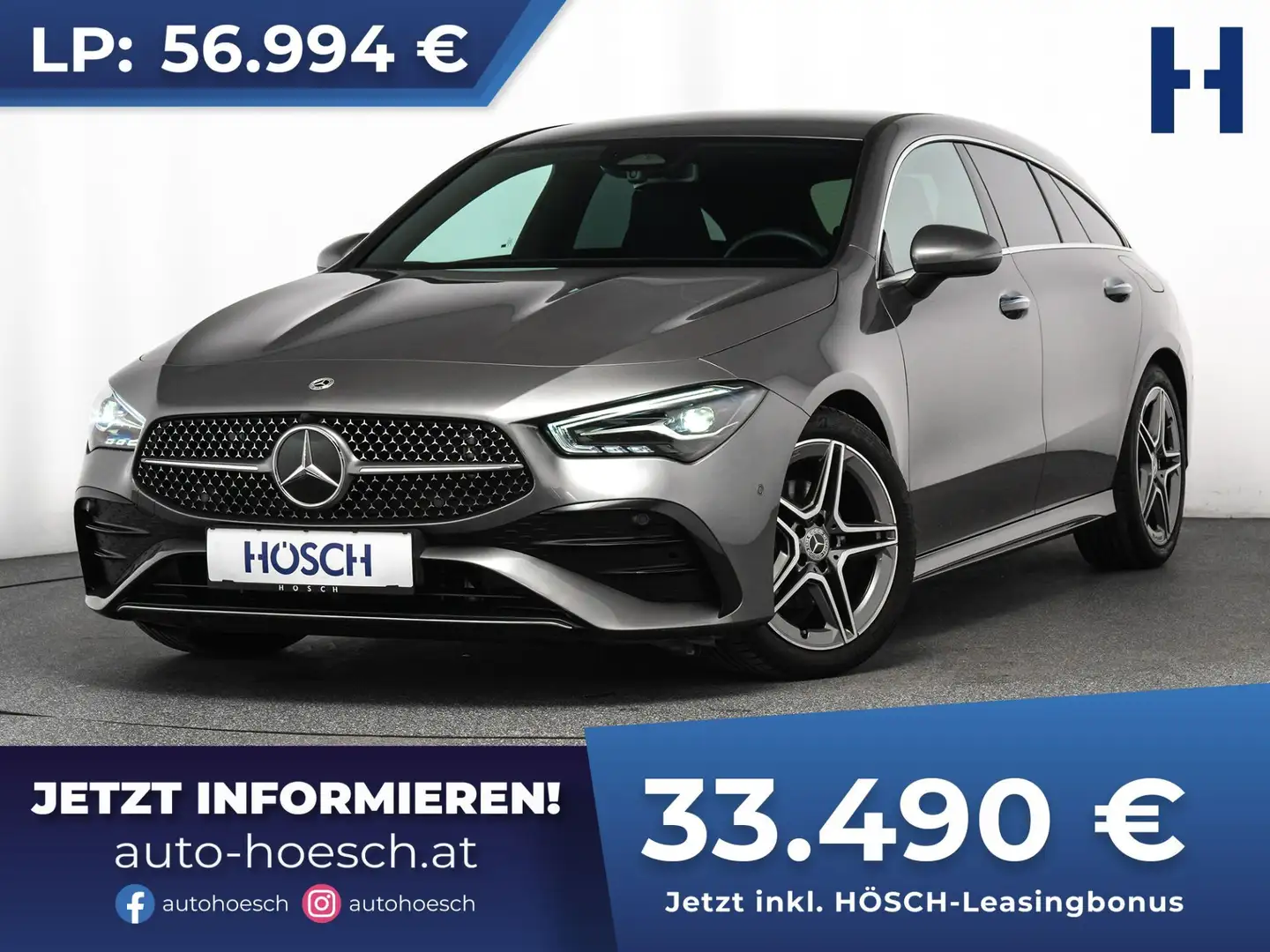 Mercedes-Benz CLA 180 SB Aut. AMG Advanced Plus WIE NEU -41% Grau - 1