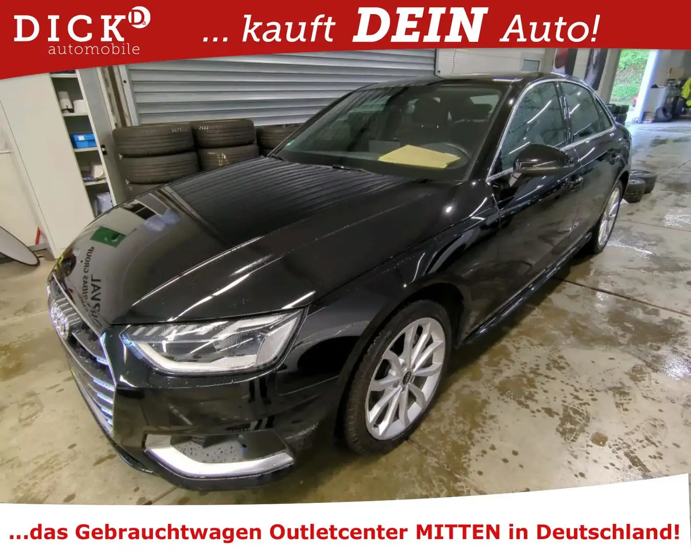 Audi A4 40d S-Tr. S LINE/LED/NAVI/VIRTU/MEMO/SHZ/8Fa Schwarz - 1