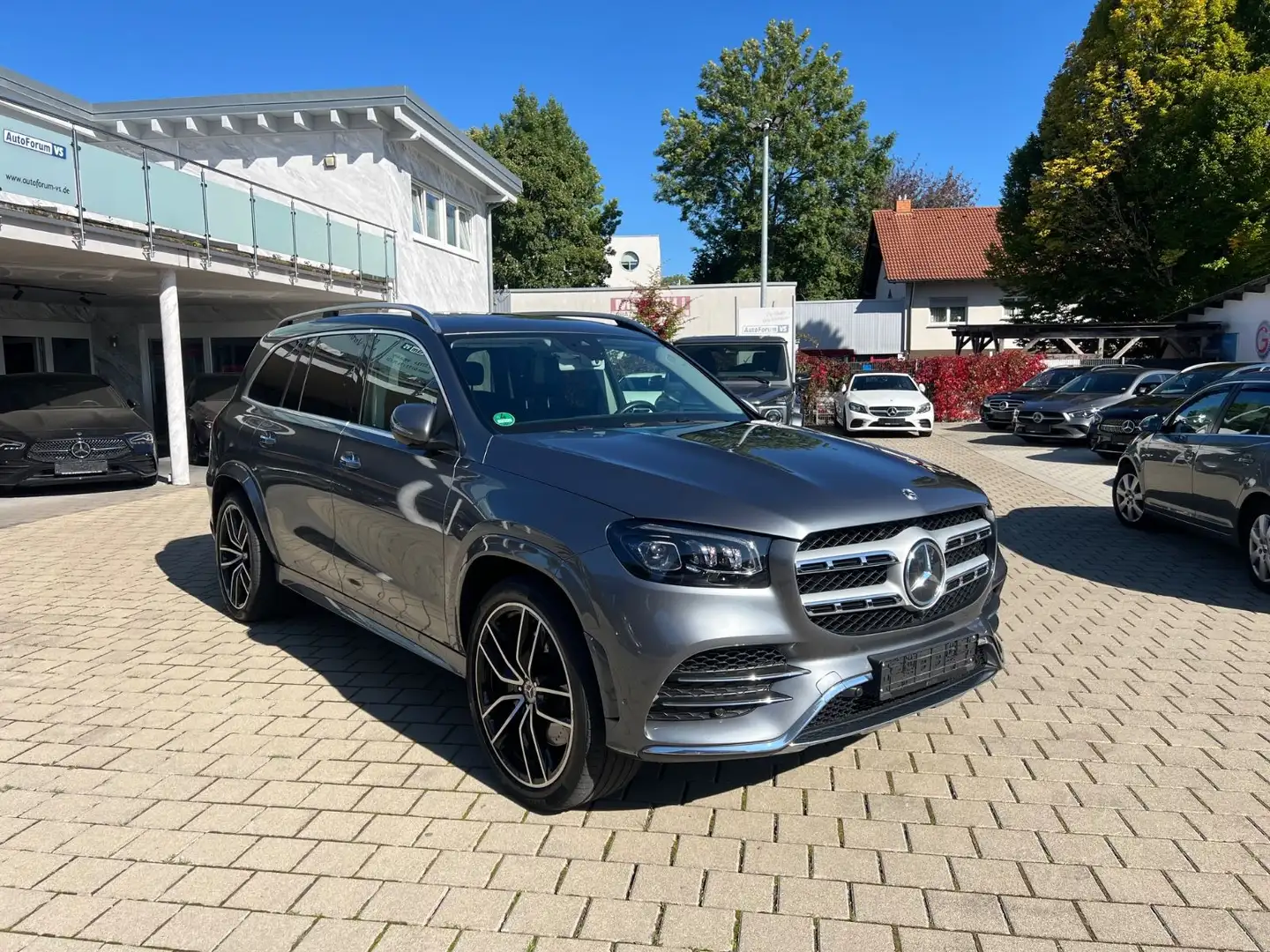 Mercedes-Benz GLS 400 d 4M*MBUX*23".AMG*AHK*6.Sitz*Memory*360° Grau - 2