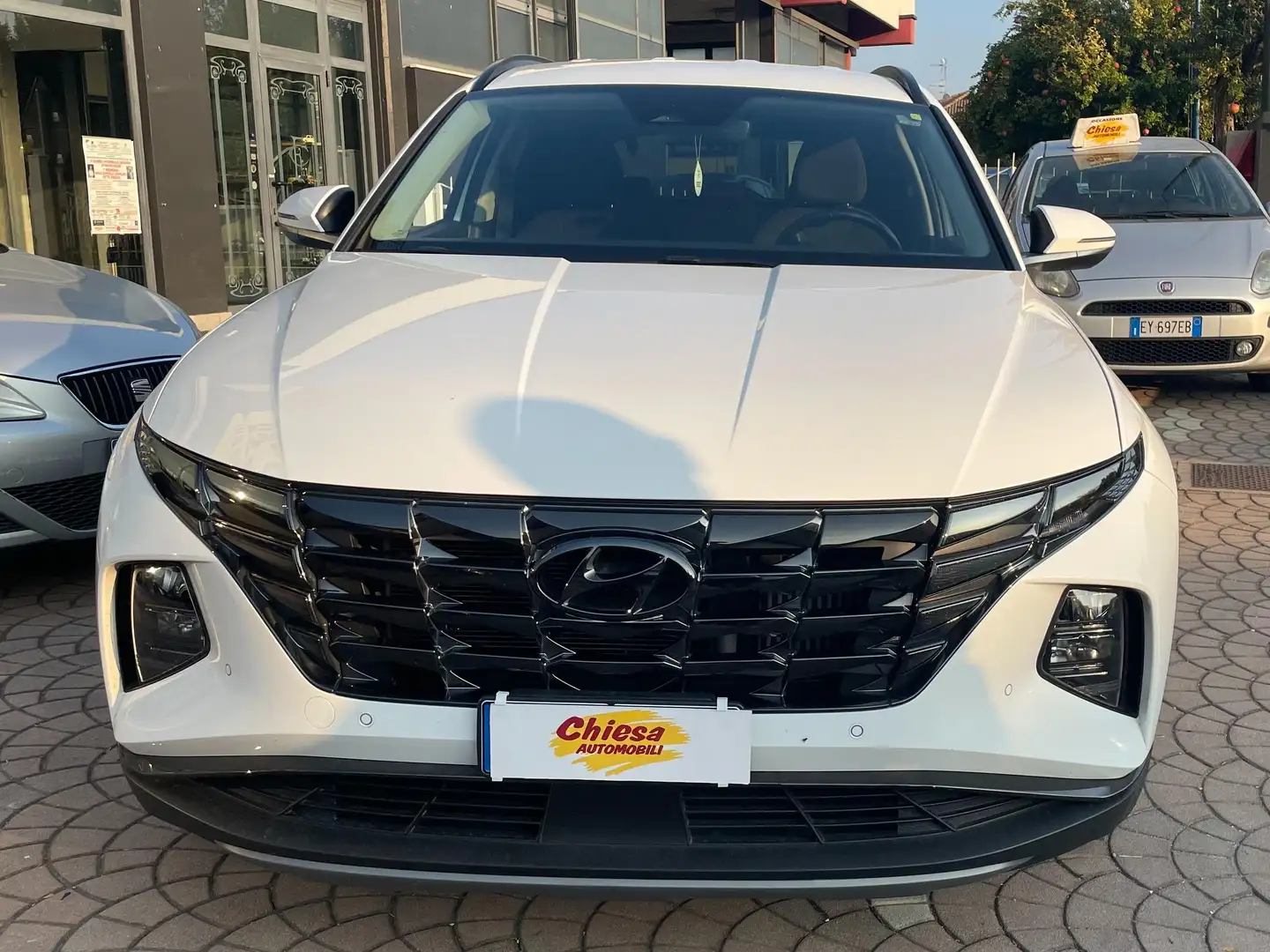 Hyundai TUCSON Tucson III 2021 1.6 t-gdi 48V Exellence 2wd imt Blanc - 1