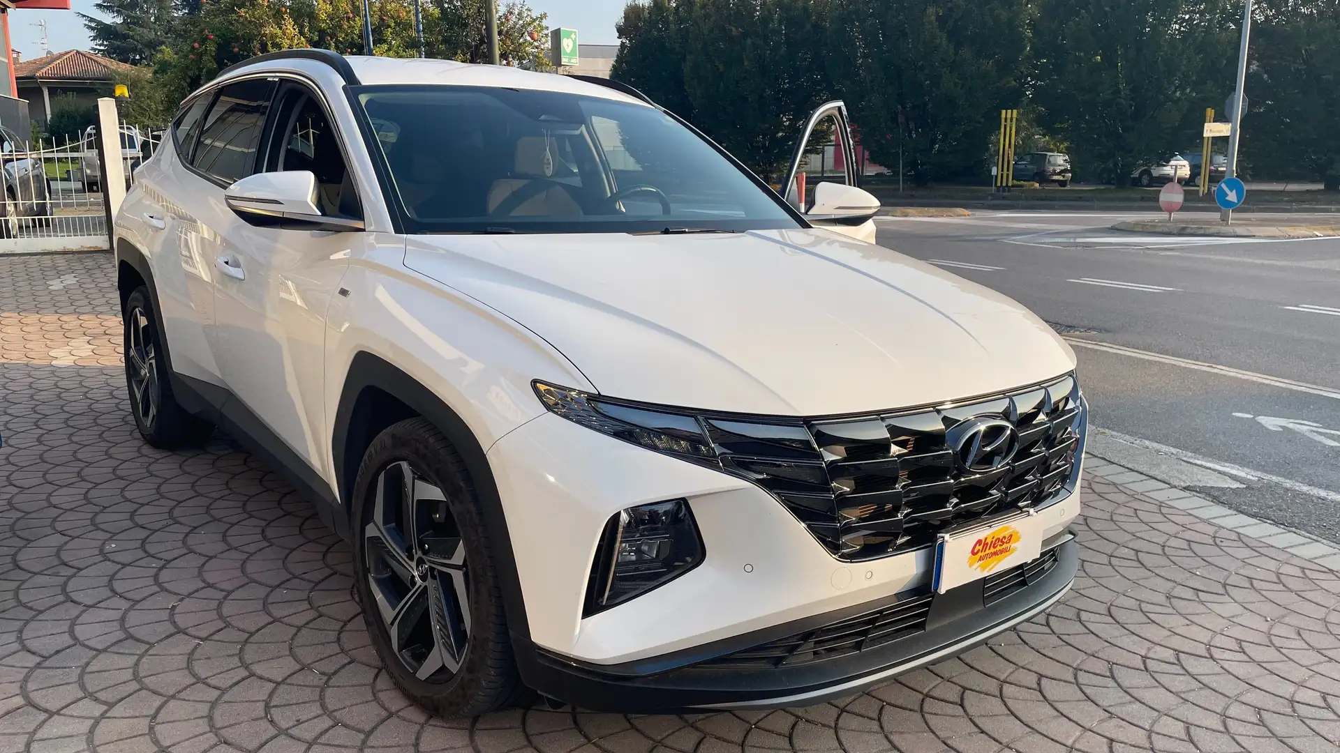 Hyundai TUCSON Tucson III 2021 1.6 t-gdi 48V Exellence 2wd imt Blanc - 2