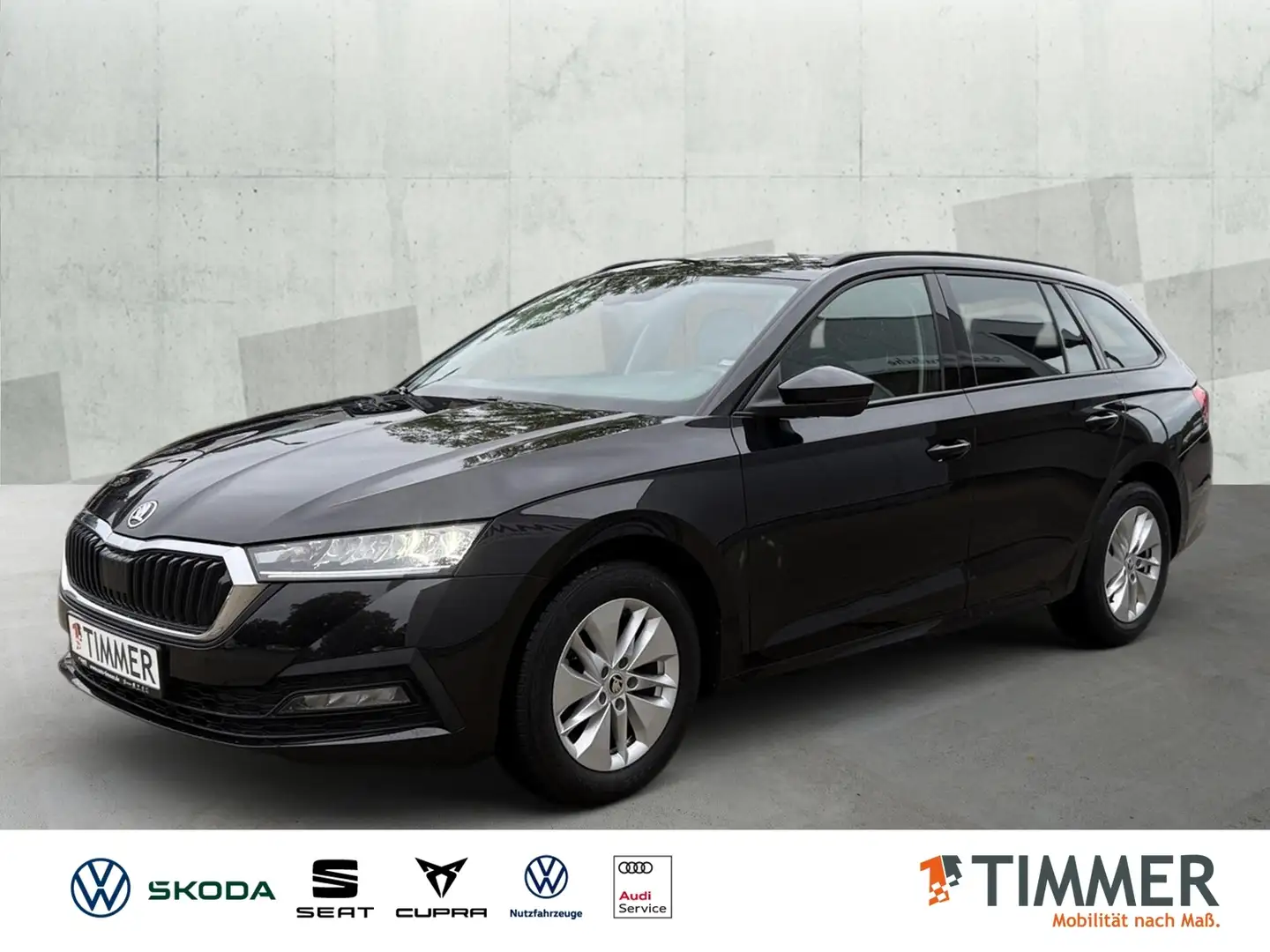 Skoda Octavia Combi 2.0 TDI DSG *LED *NAVI *TEMPO *SHZ *ALU * Schwarz - 1