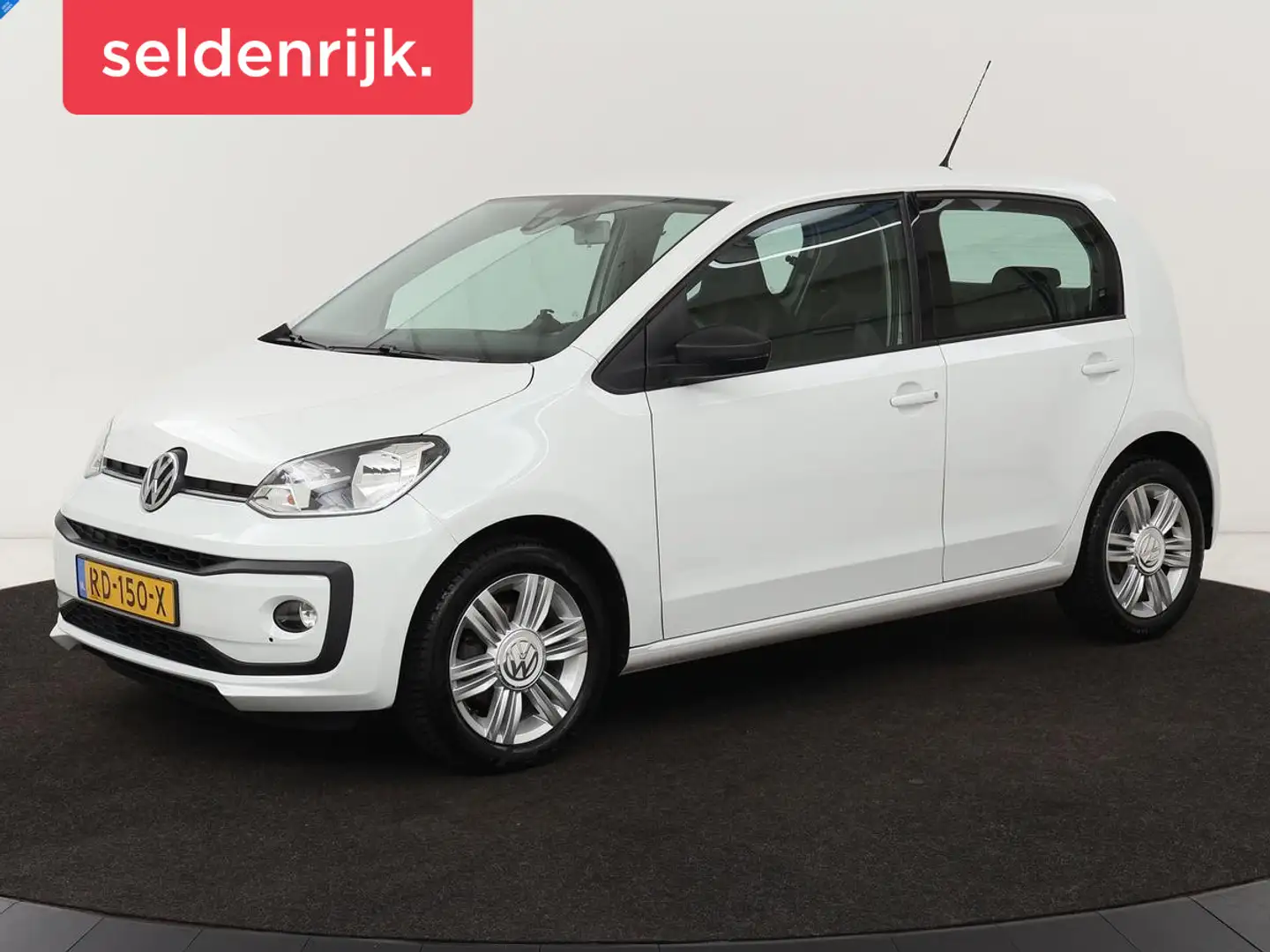 Volkswagen up! 1.0 BMT high up! | Cruise control | Airco | Bleuto Blanc - 1
