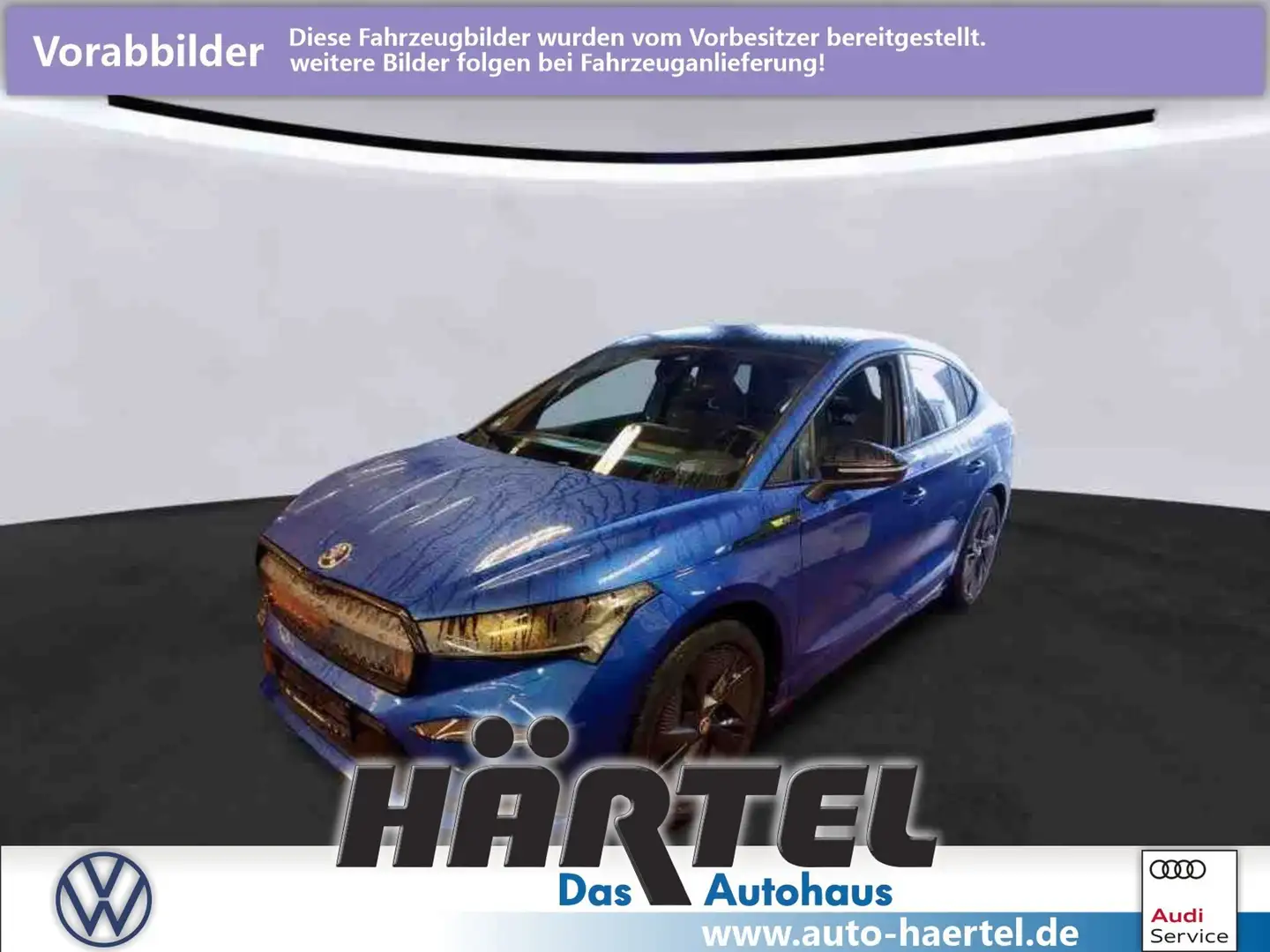 Skoda Enyaq Coupé RS LOUNGE 4X4 77 KWH AUTOMATIK Navi Albastru - 1