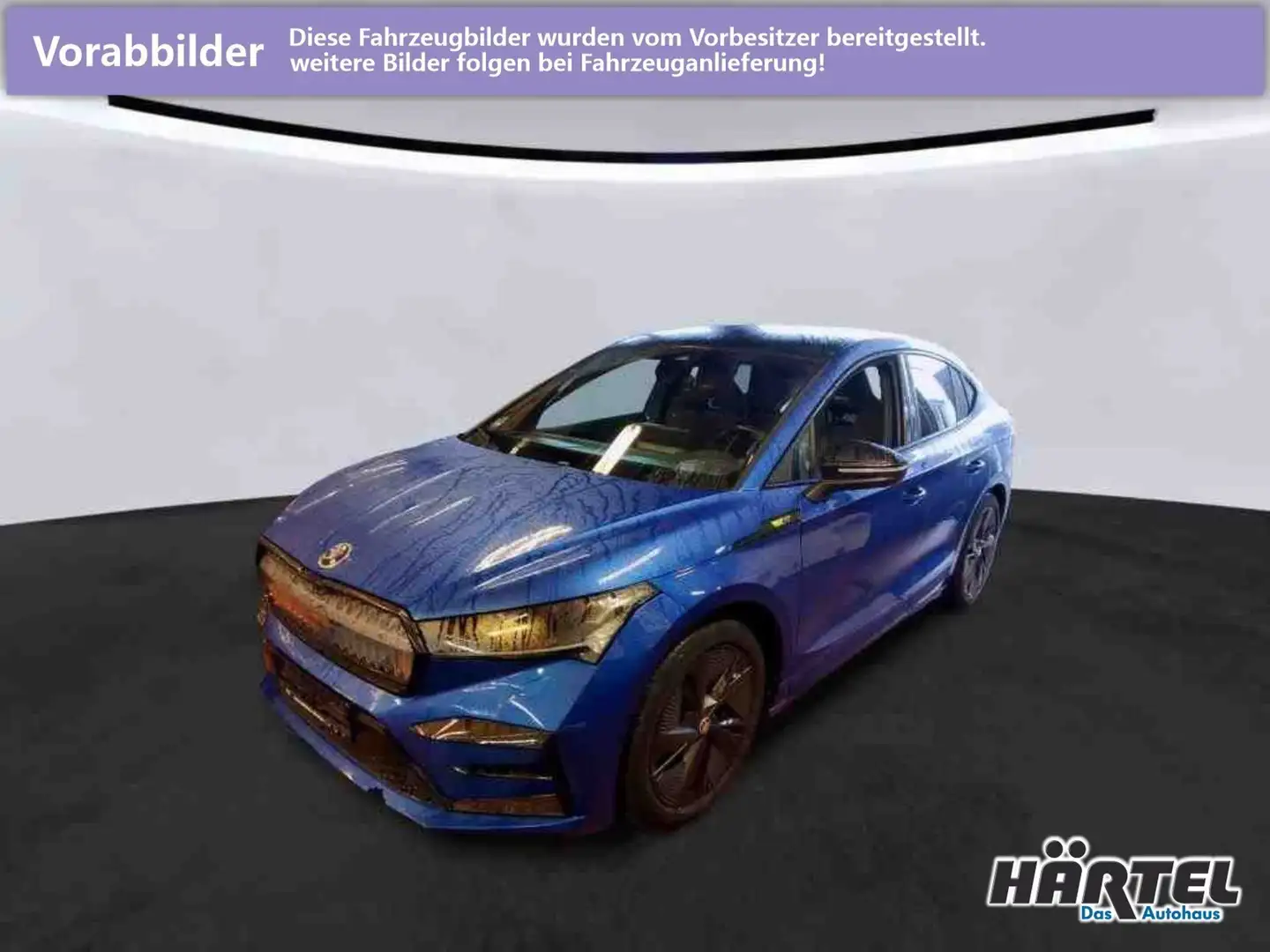 Skoda Enyaq Coupé RS LOUNGE 4X4 77 KWH AUTOMATIK Navi Blau - 2
