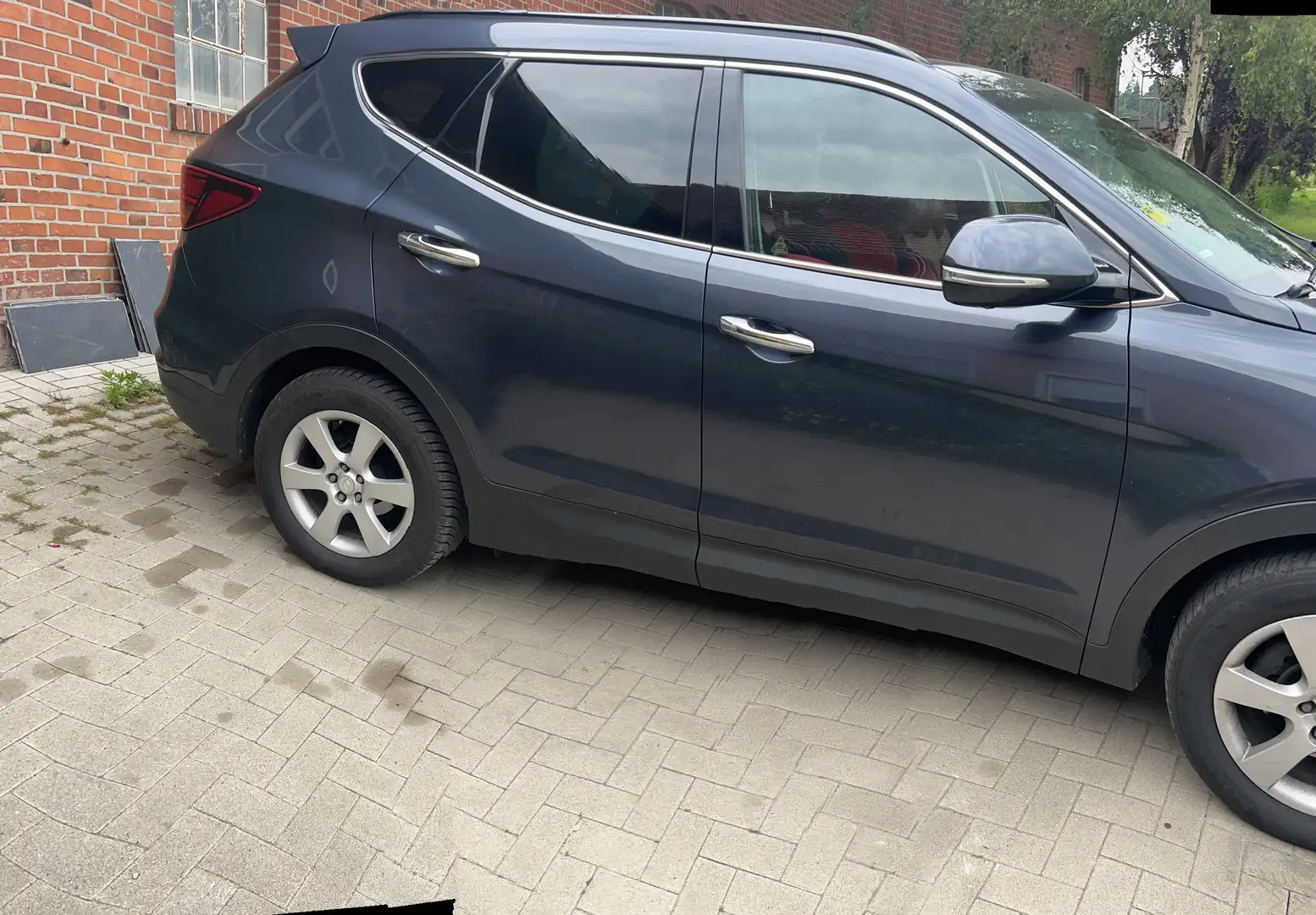 Hyundai SANTA FE blue 2.2 CRDI 4WD Automatik Premium - 2