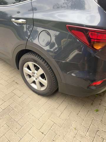 Imagine Hyundai SANTA FE blue 2.2 CRDI 4WD Automatik Premium