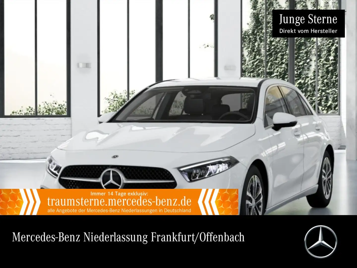 Mercedes-Benz A 180 d PROGRESSIVE+LED+KAMERA+8G Weiß - 1