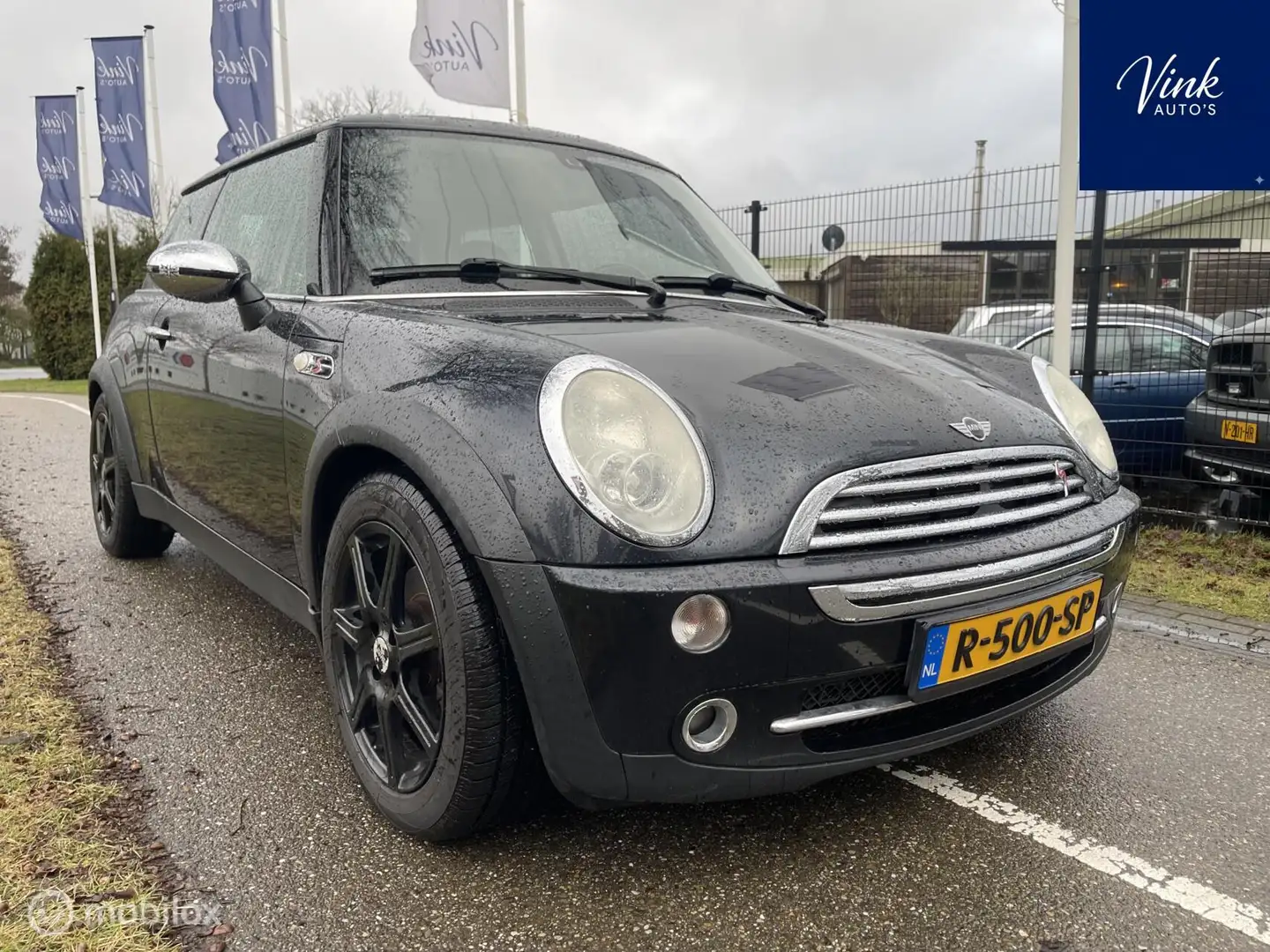 MINI Cooper Mini 1.6 Park Lane| Cooper S Look | Lederen Bekled Schwarz - 1