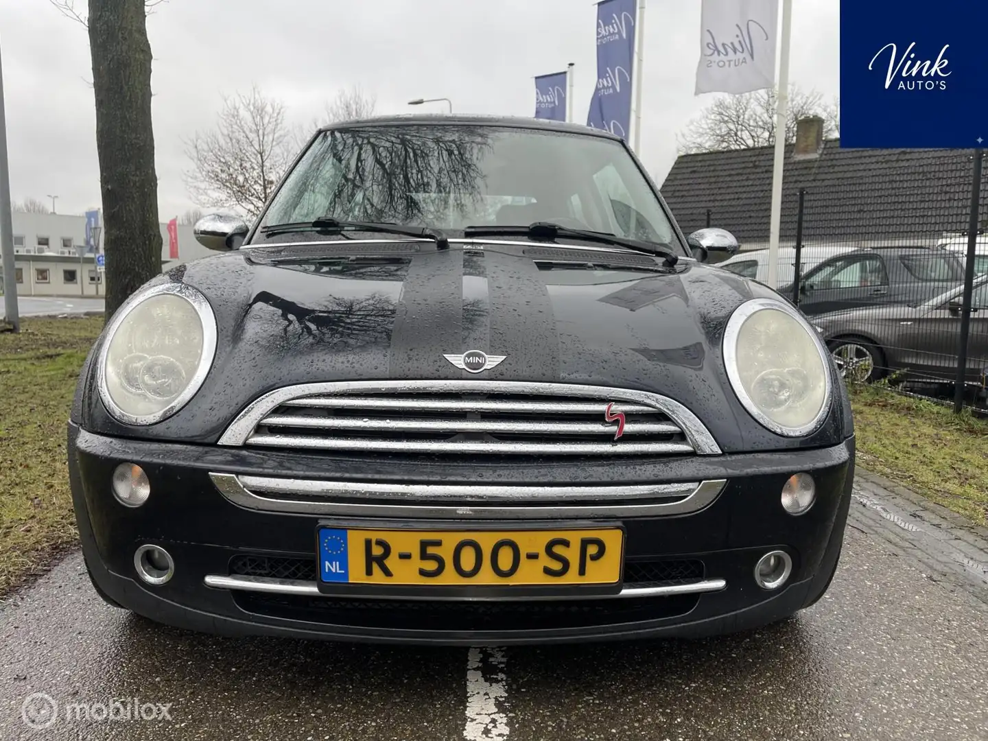 MINI Cooper Mini 1.6 Park Lane| Cooper S Look | Lederen Bekled Schwarz - 2